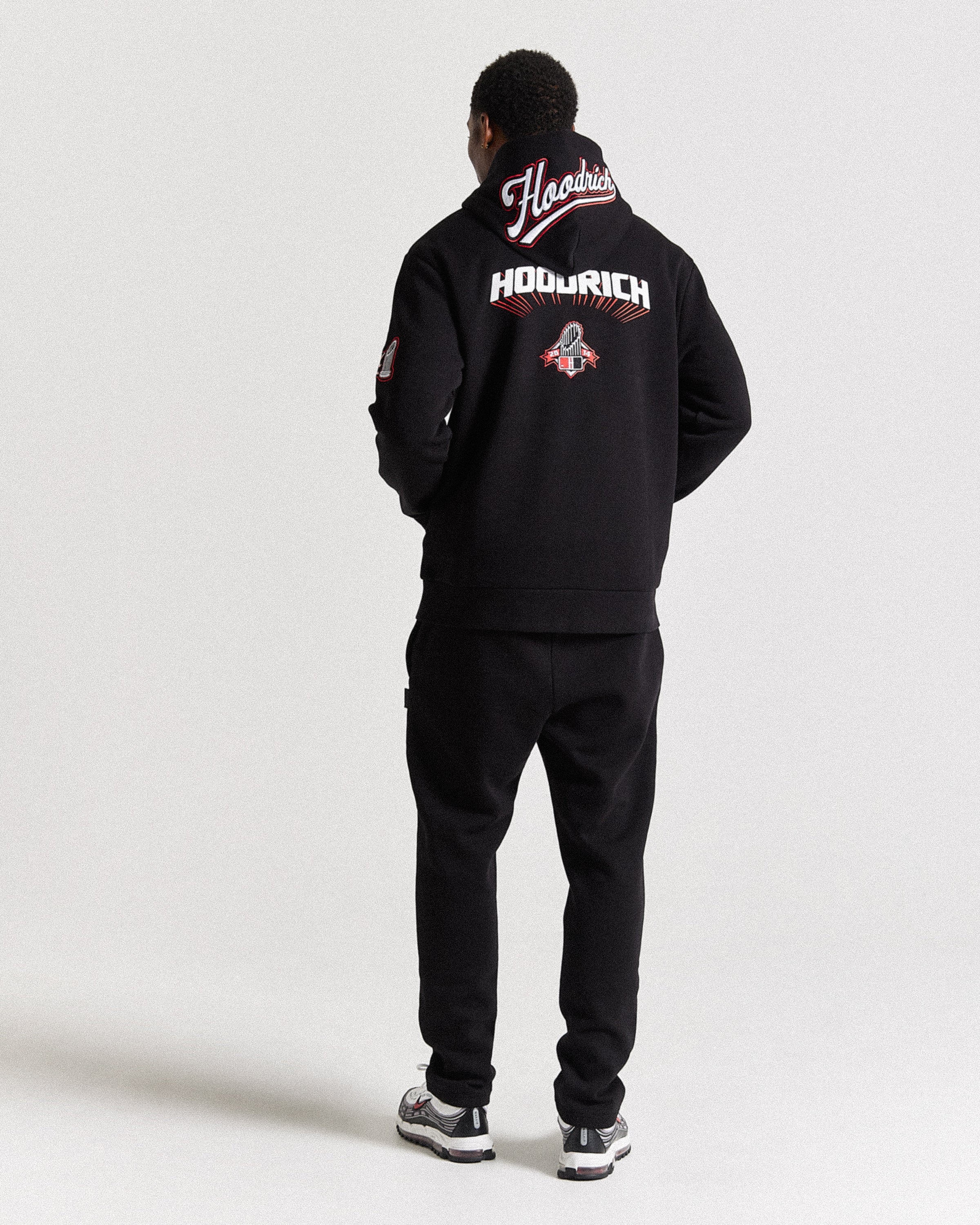 Pantaloni da jogging Stadium - Nero/Bianco/Rosso