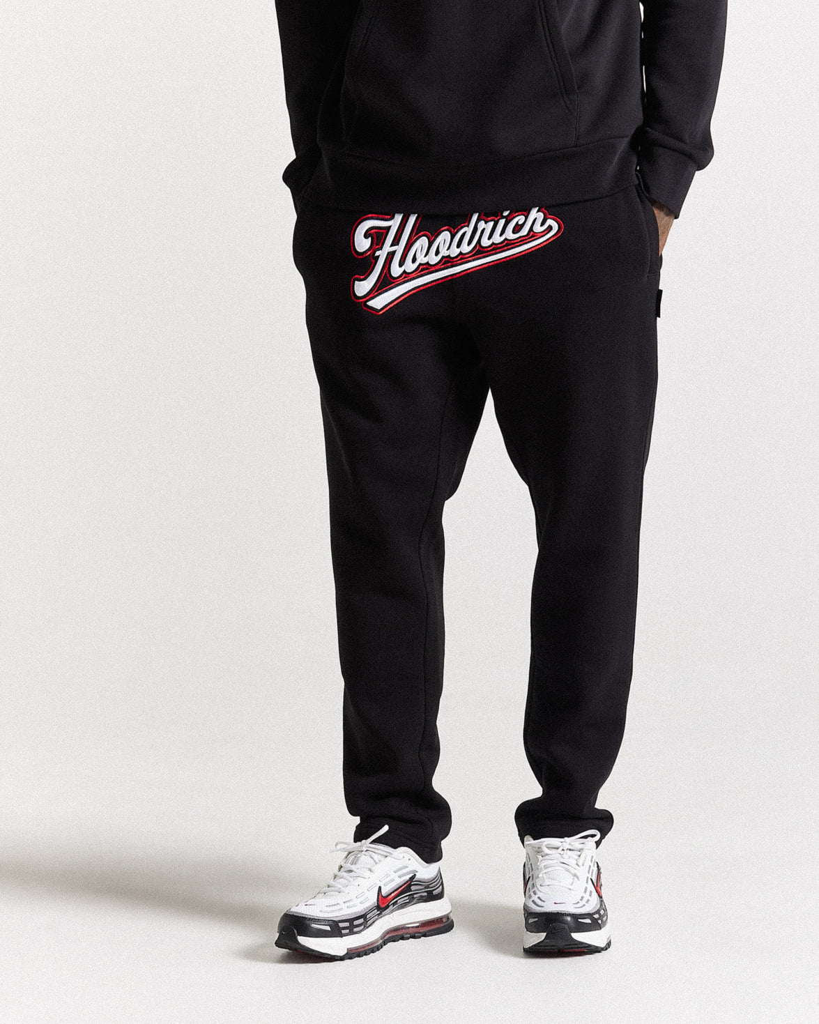 Pantaloni da jogging Stadium - Nero/Bianco/Rosso