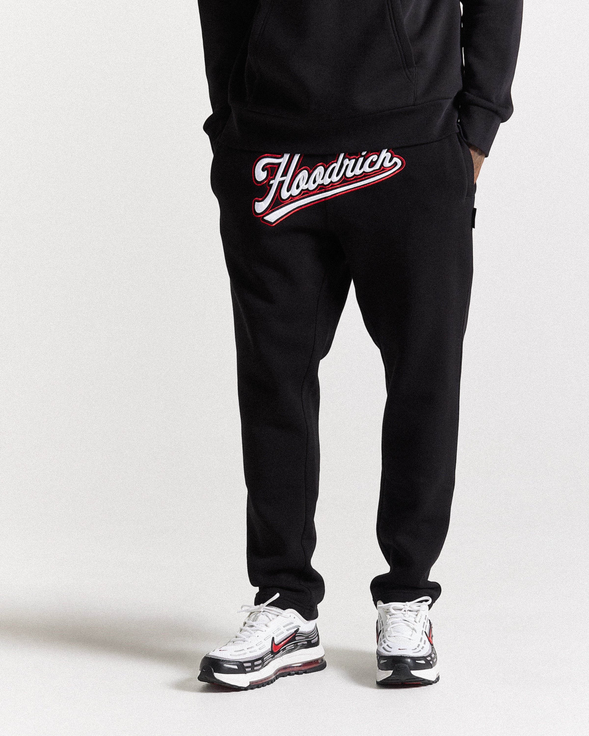 Pantaloni da jogging Stadium - Nero/Bianco/Rosso