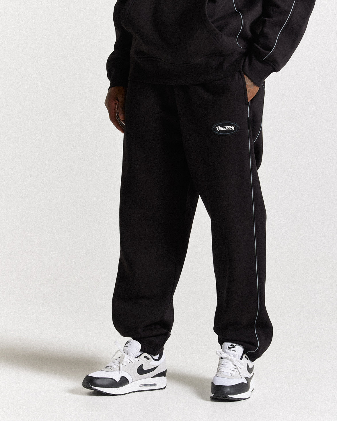 Cypher Oversized Jogger - Black/Reflective