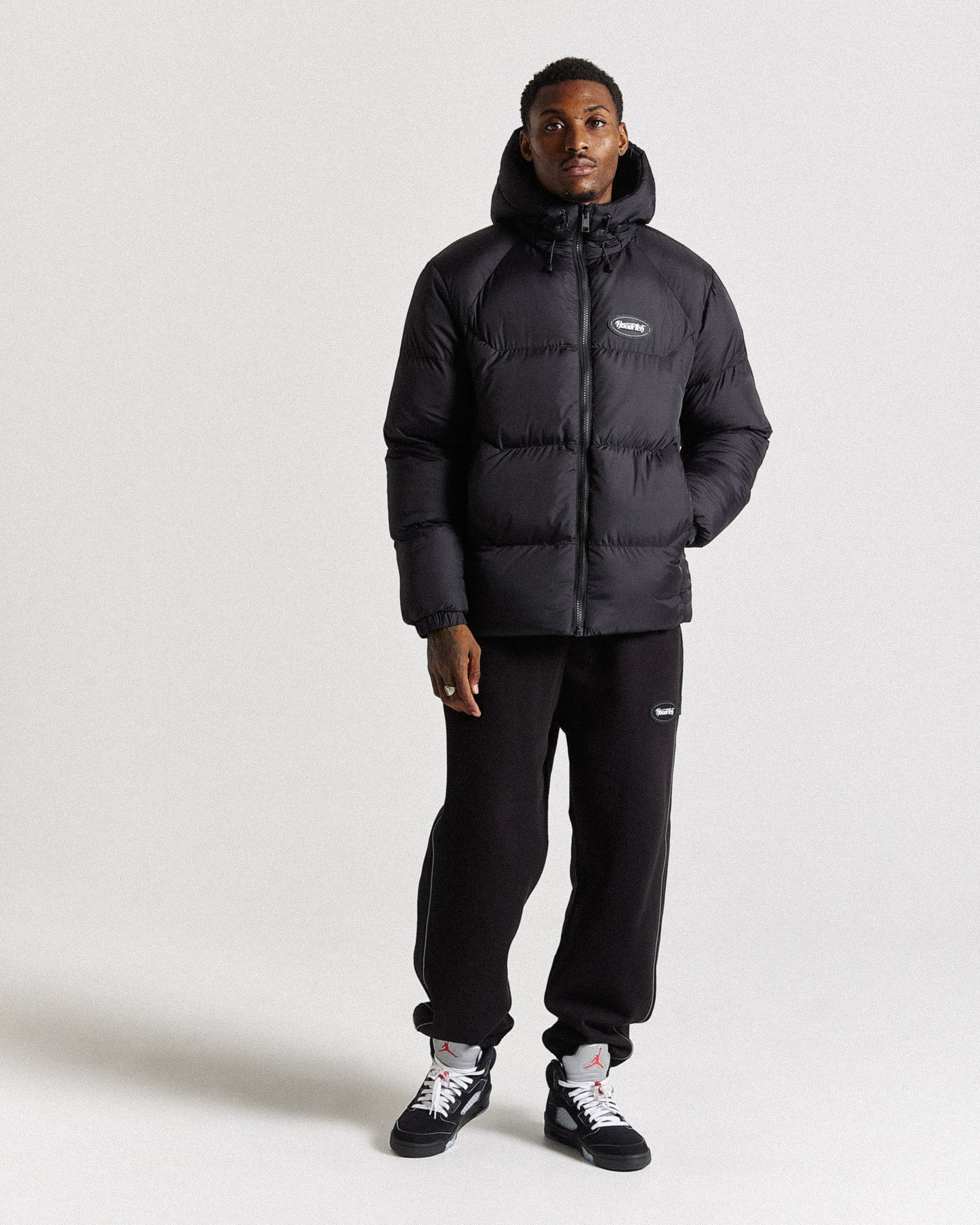 Volt Galaxy Jacket - Black/White