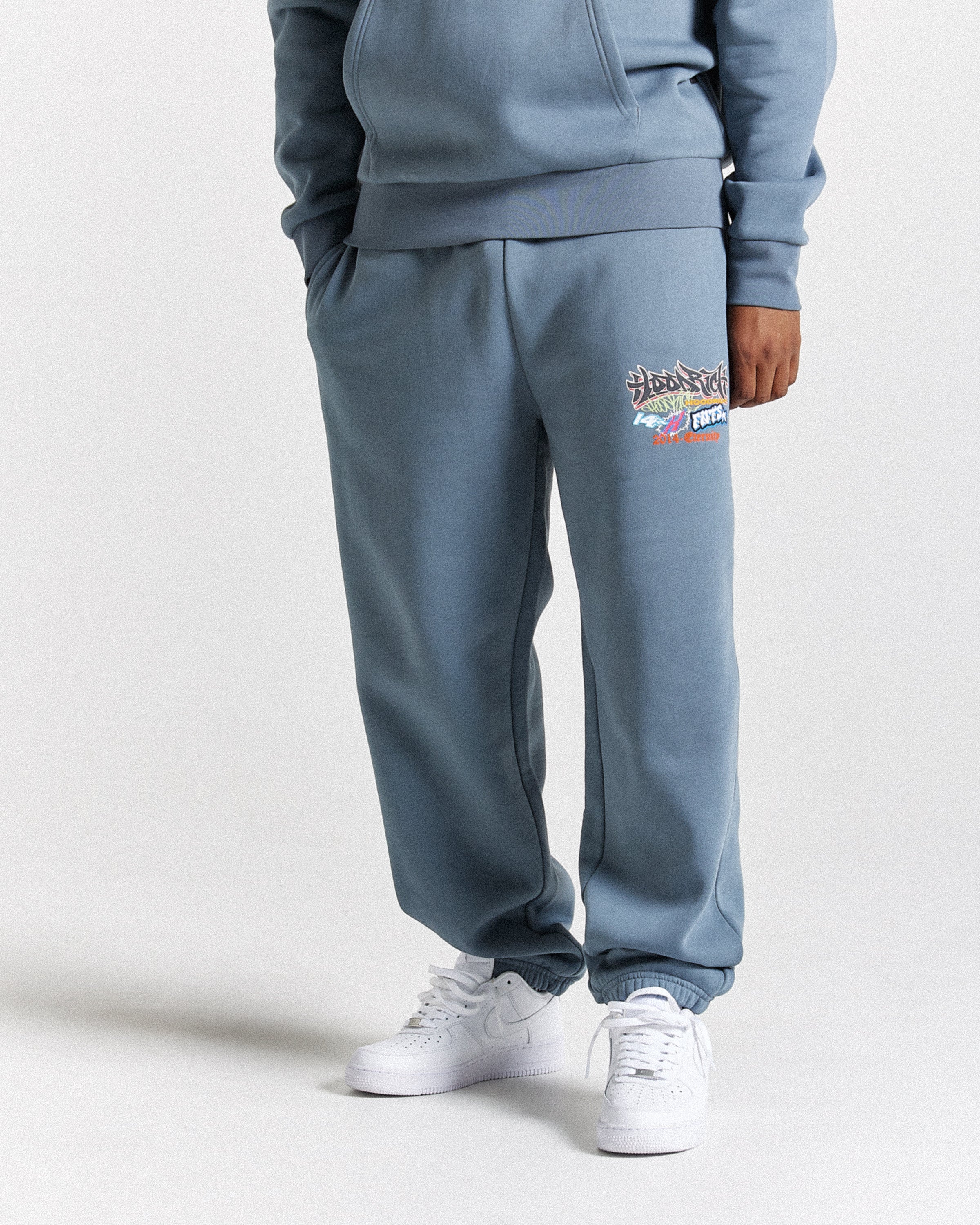 Pantaloni da jogging oversize Graff Rave - Grigio