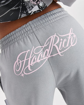 Vision Oversized Jogger - Grey/Pink/Black