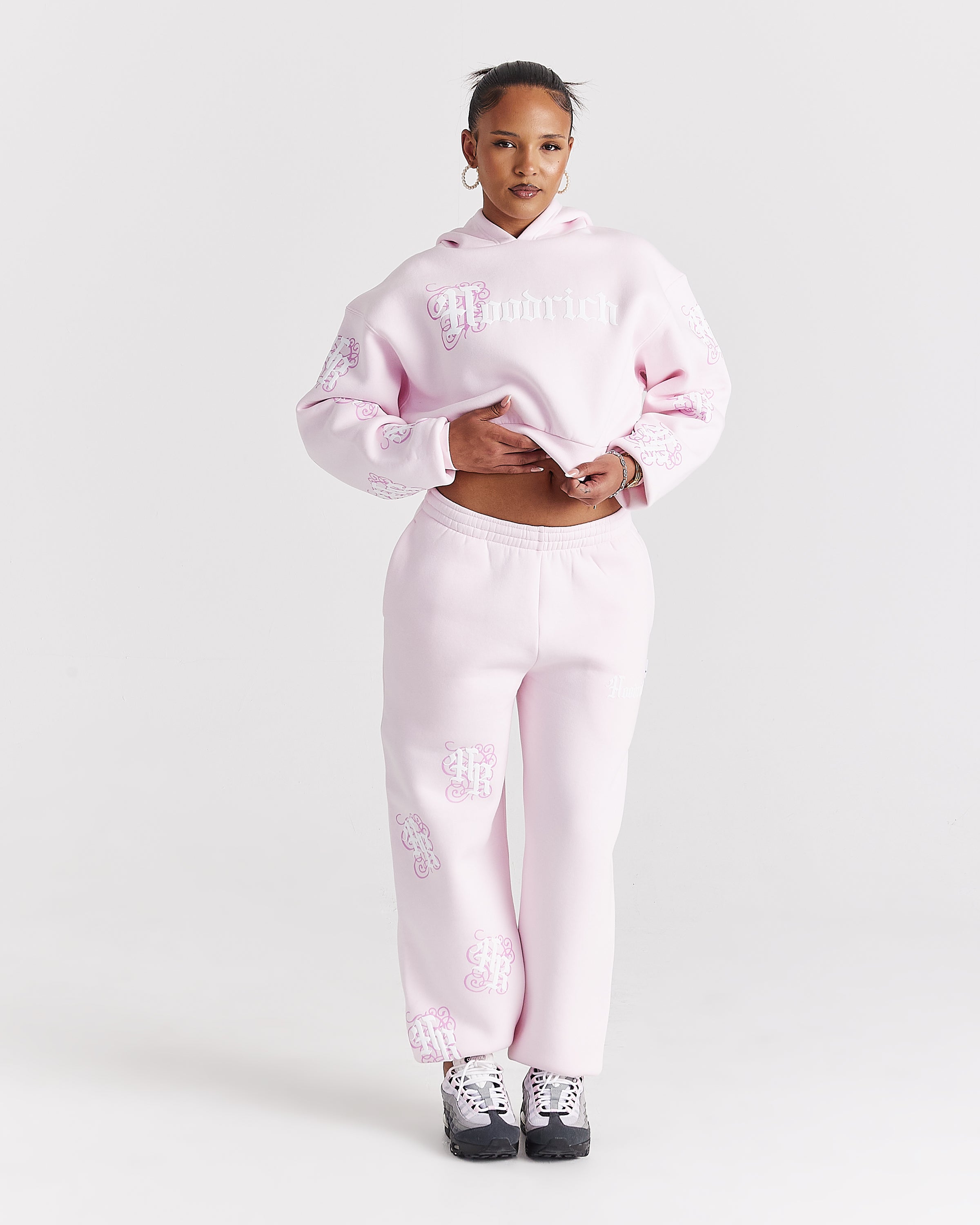 Pantaloni da jogging oversize Onyx - Rosa