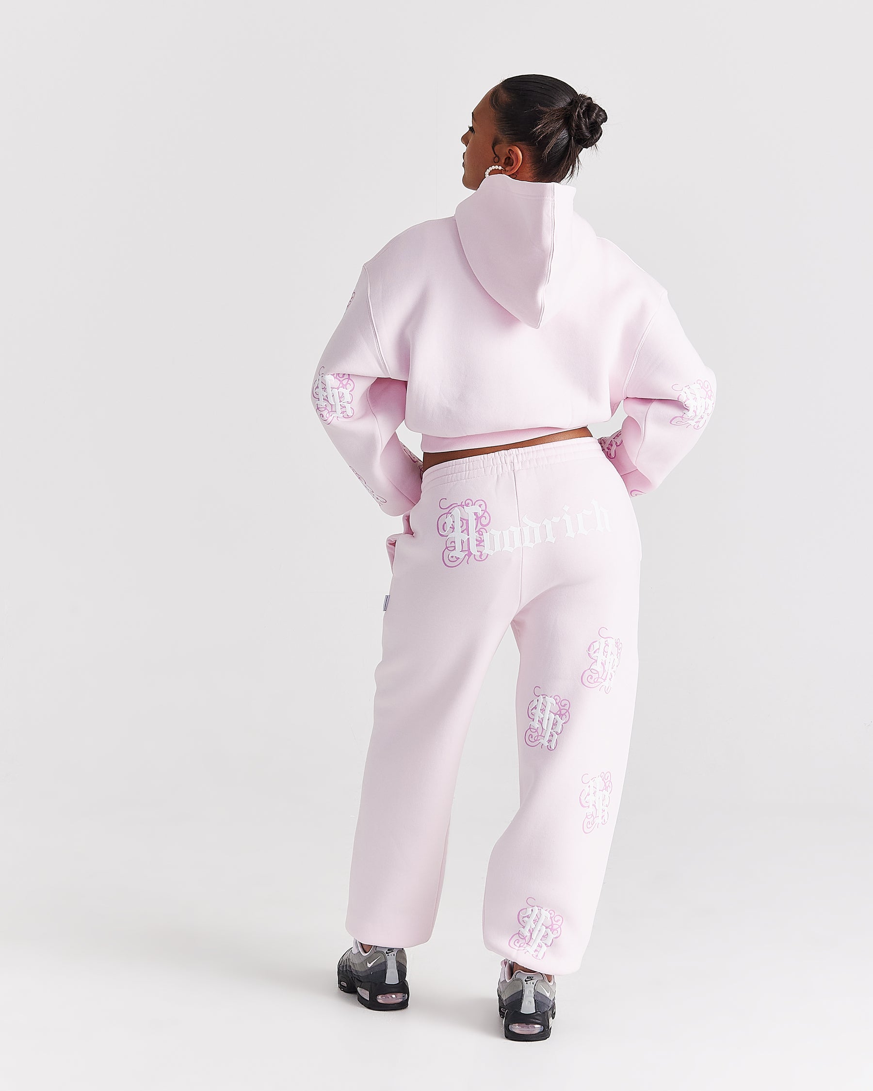 Onyx Oversized Joggers - Pink