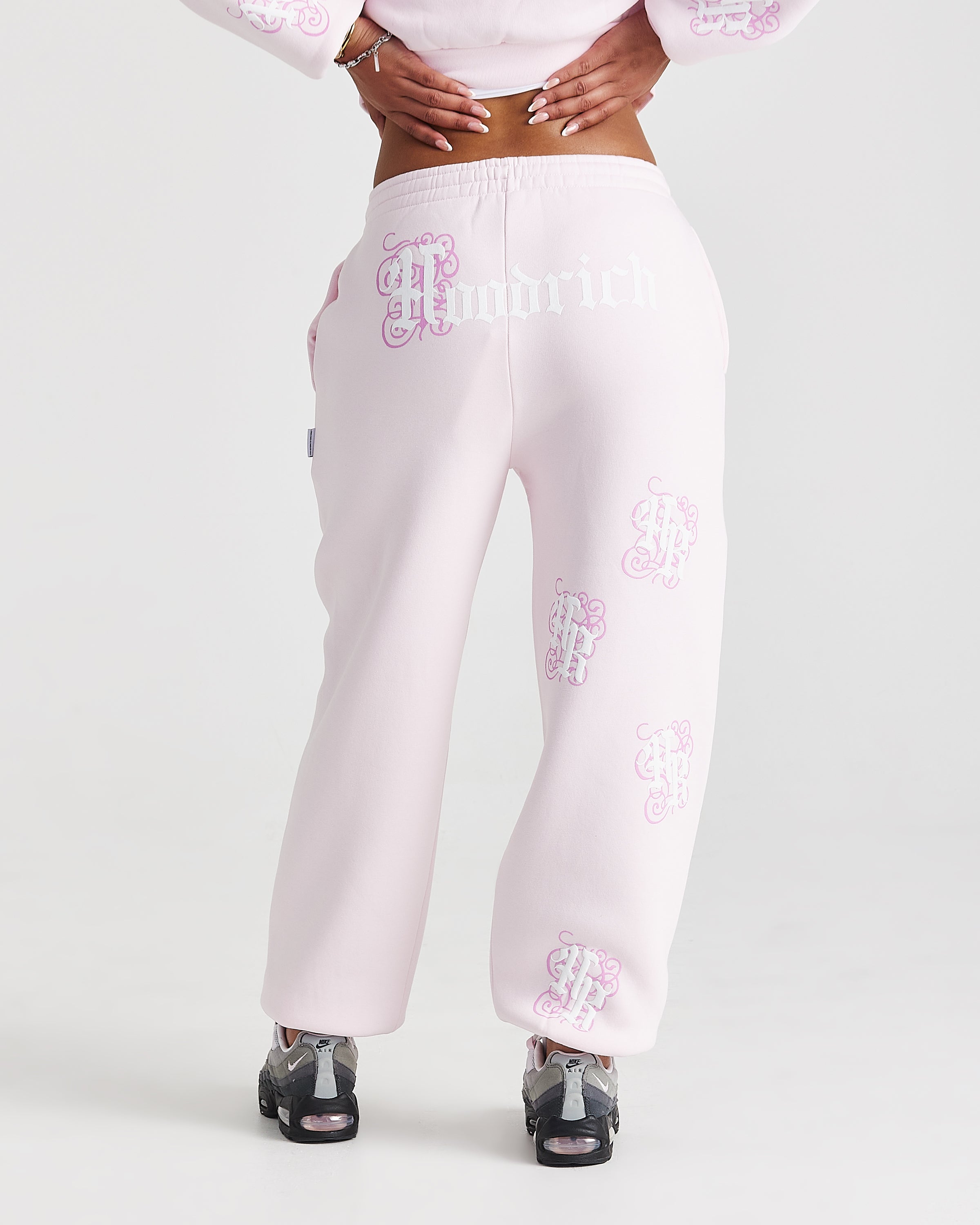 Pantaloni da jogging oversize Onyx - Rosa