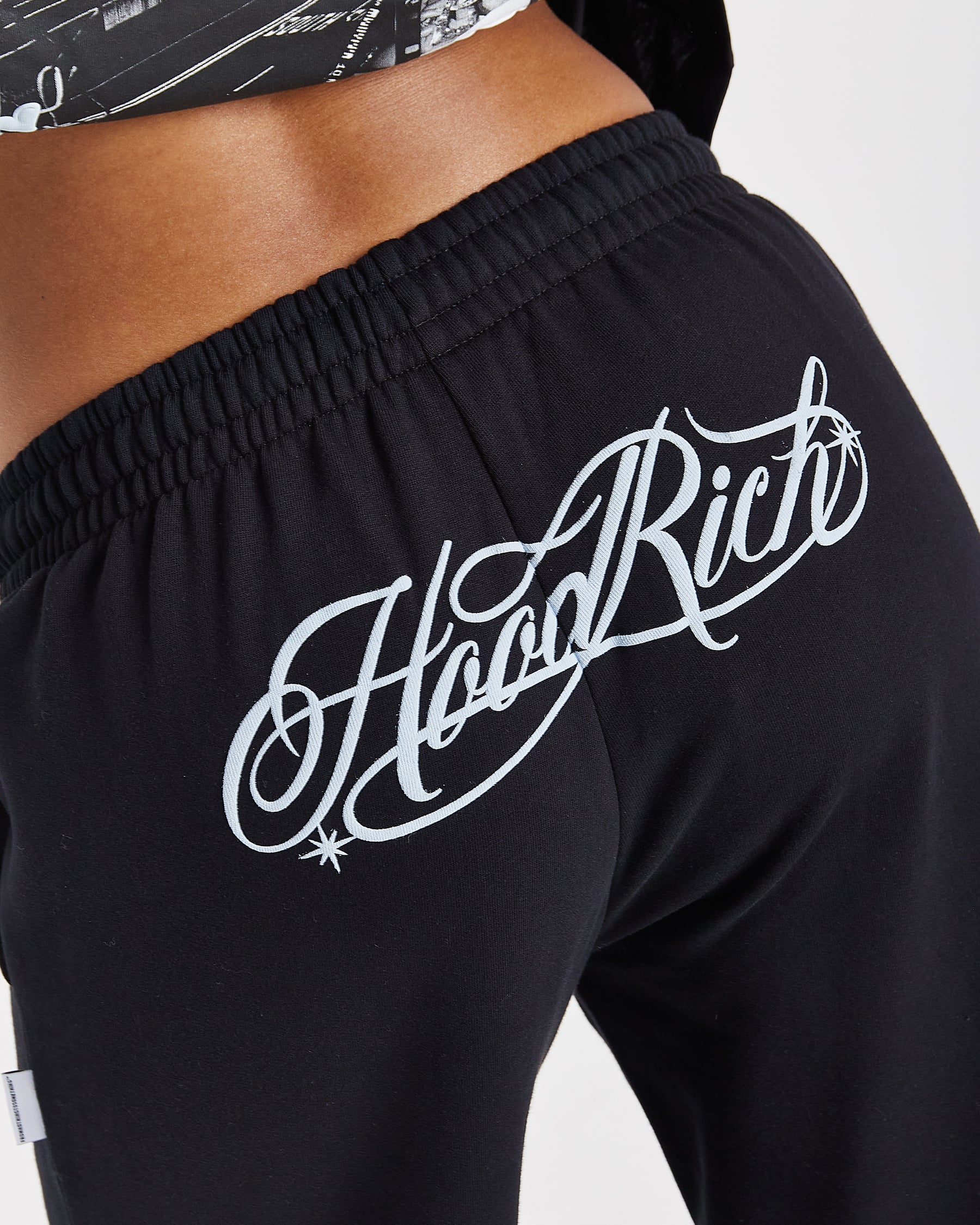 Vision Oversized Jogger - Black