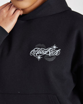 Vision Mid Length Hoodie - Black