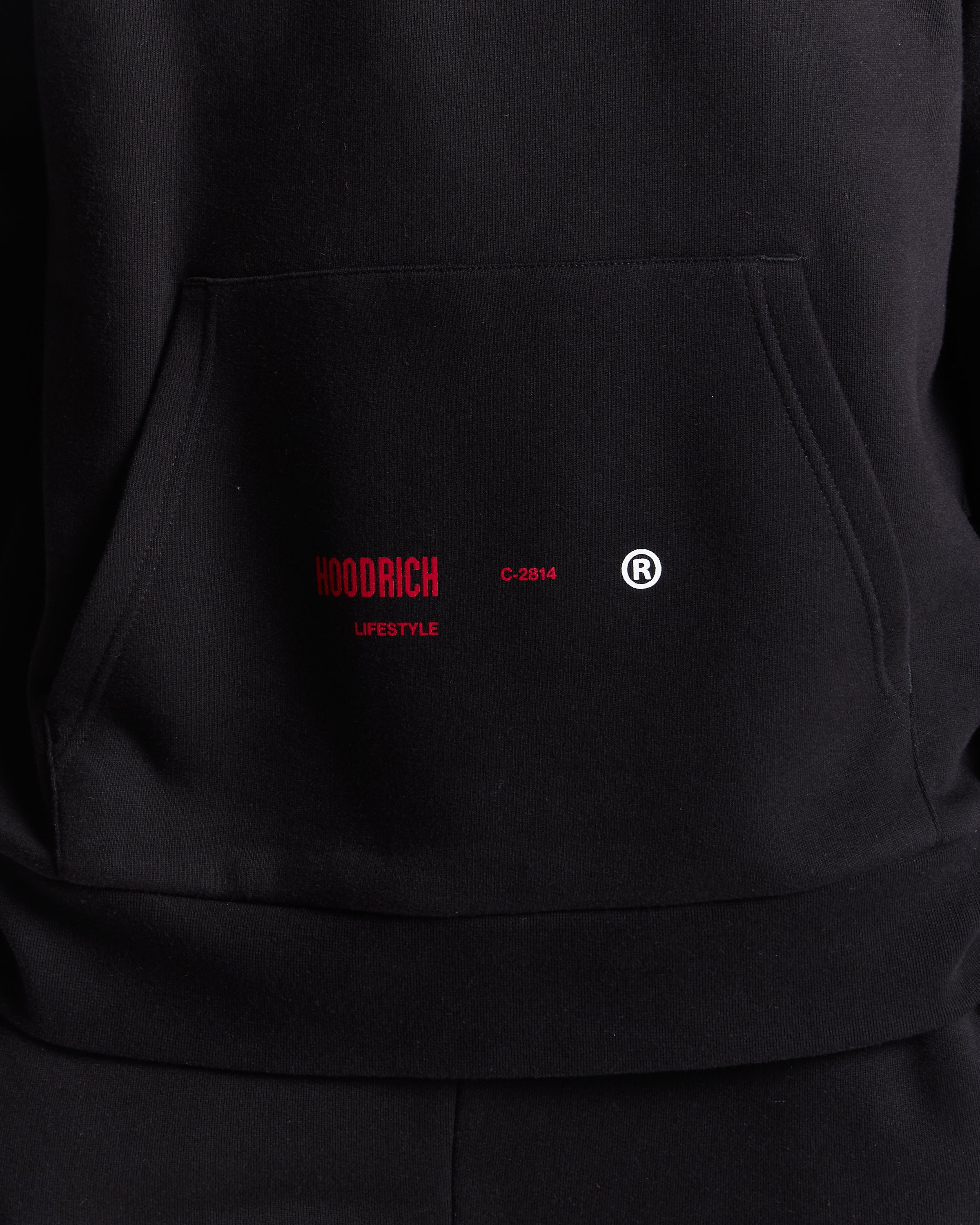 Caliber Hoodie - Black/White/Red