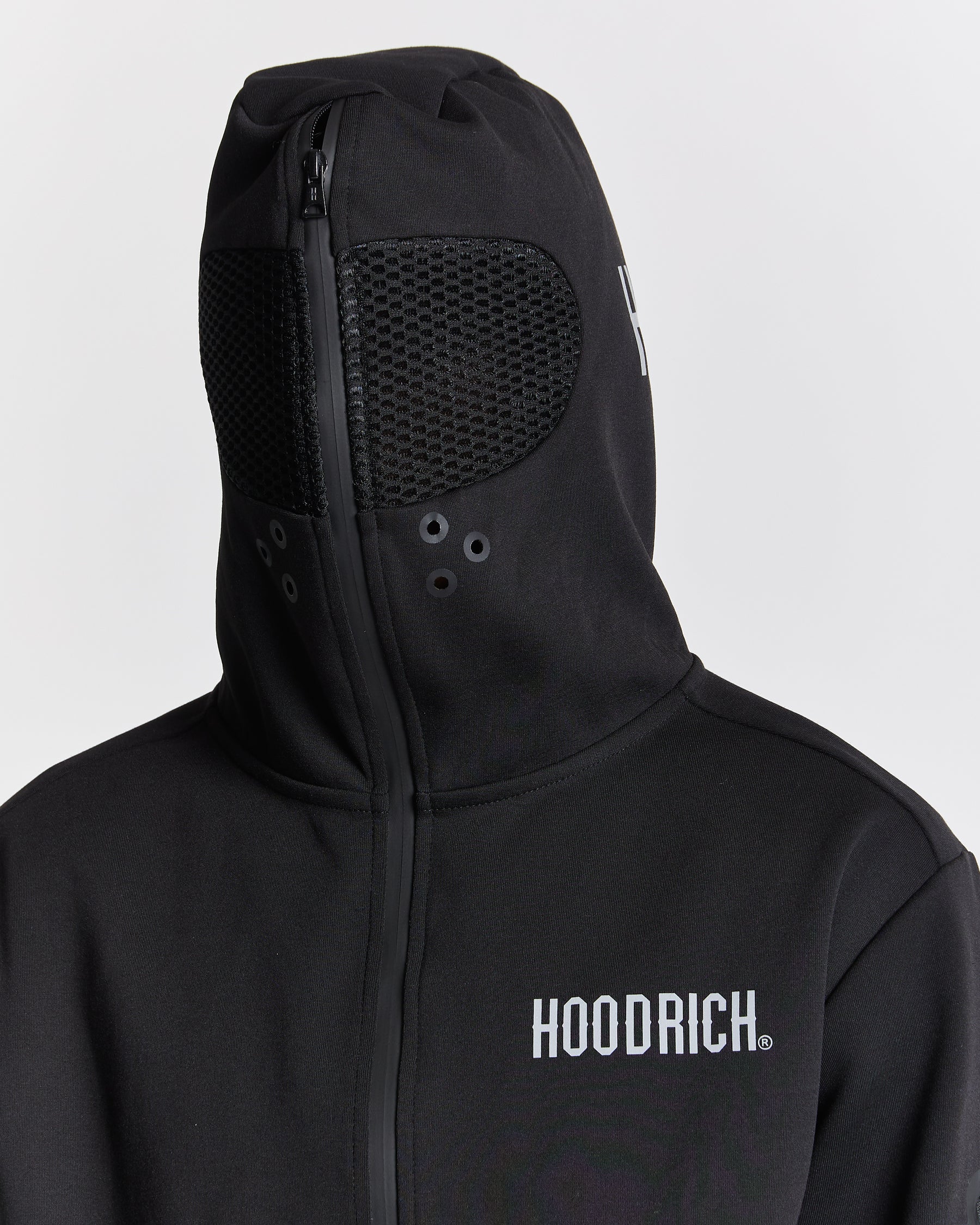 Virtue Full Zip Hoodie - Black/Reflective