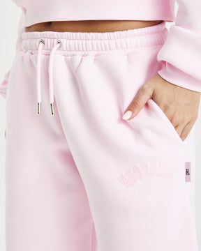 Link Wide Leg Joggers - Pink