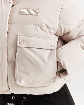 Mia Jacket - Beige/White