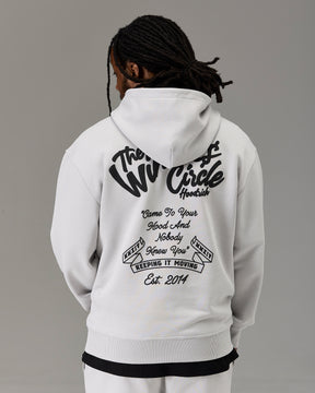 The Winners Circle Oversized Hoodie - Grey