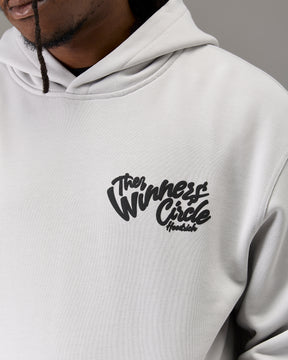 The Winners Circle Oversized Hoodie - Grey