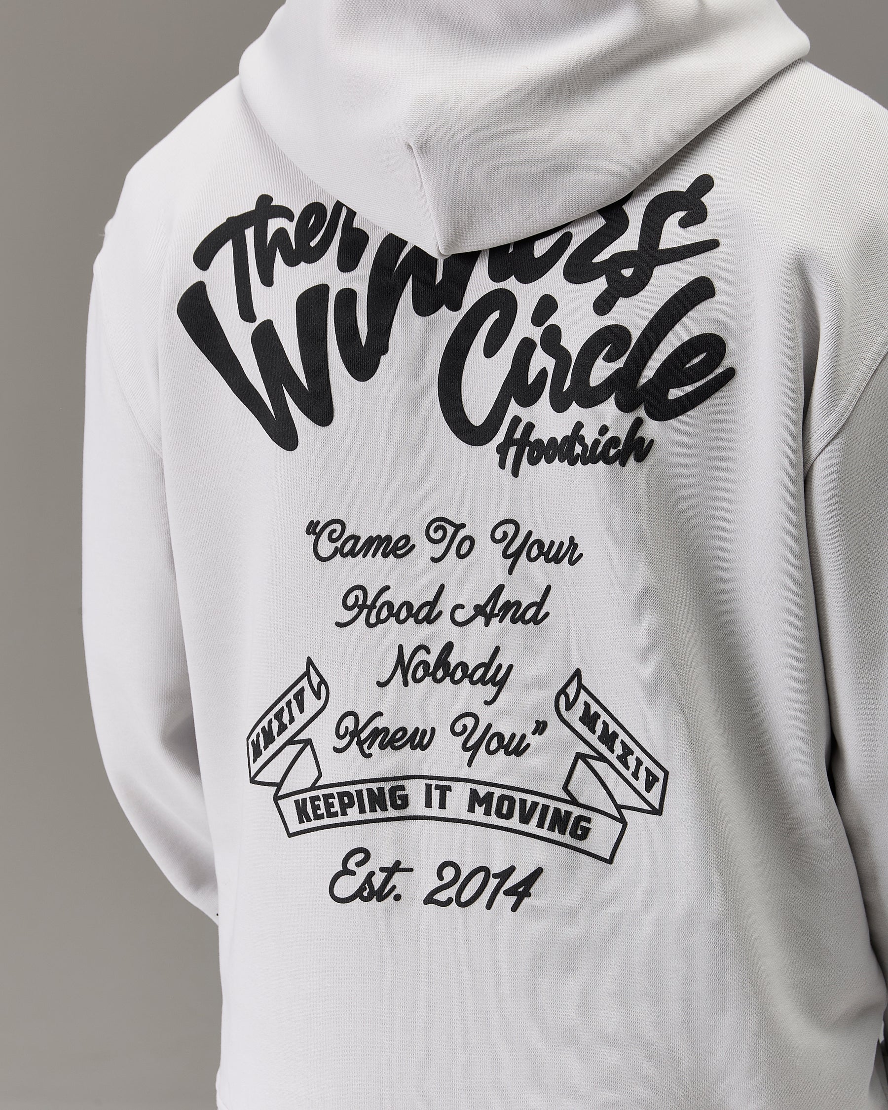 The Winners Circle Oversized Hoodie - Grey