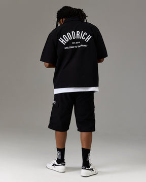 The Winners Circle Ripstop Shirt - Black/White