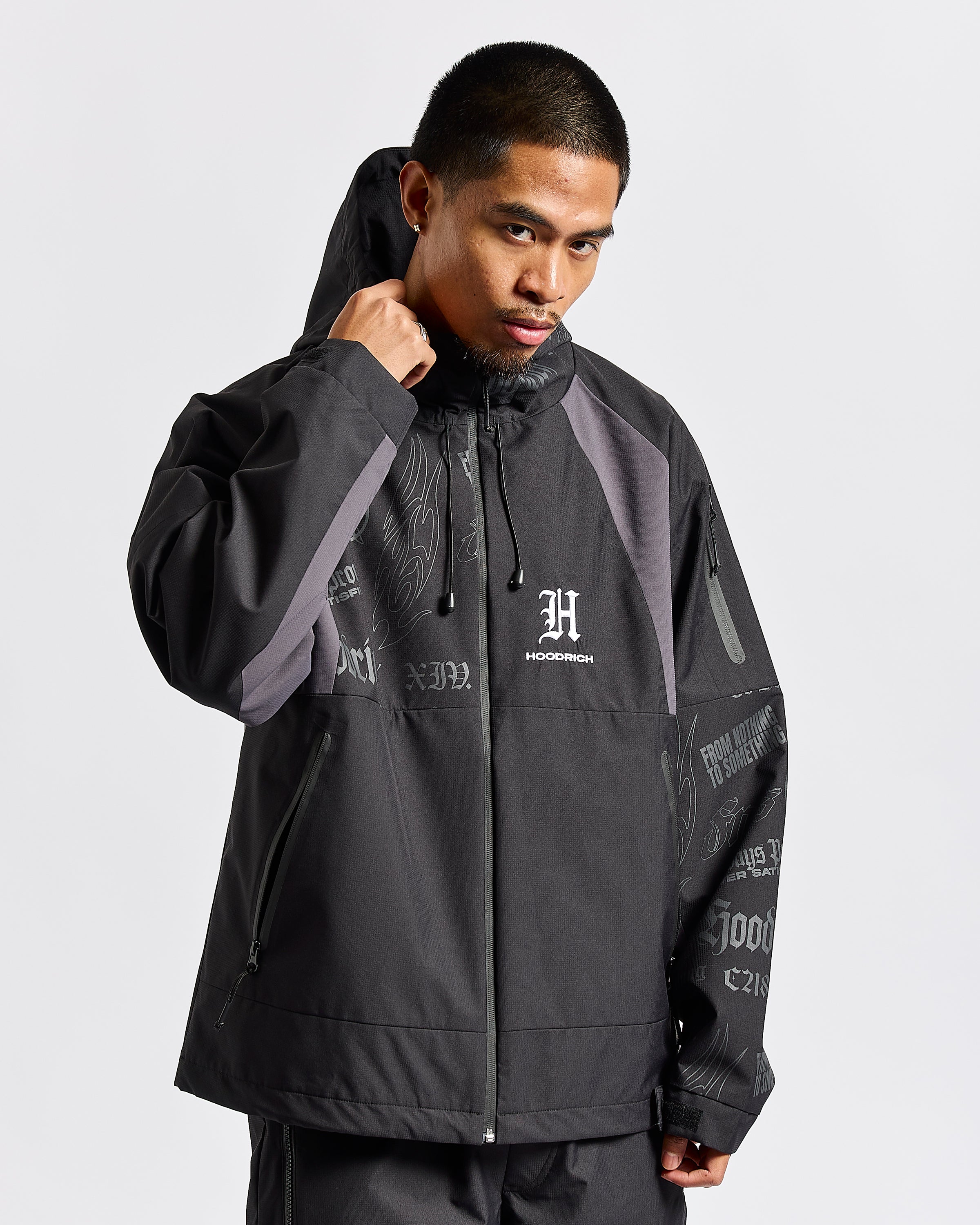 Giacca Chroma Shell - Nero/Bianco