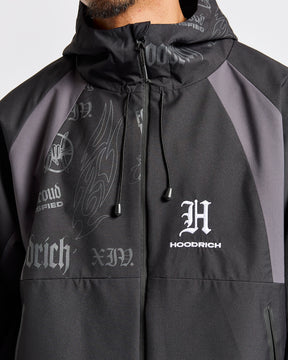 Chroma Shell Jacket - Black/White