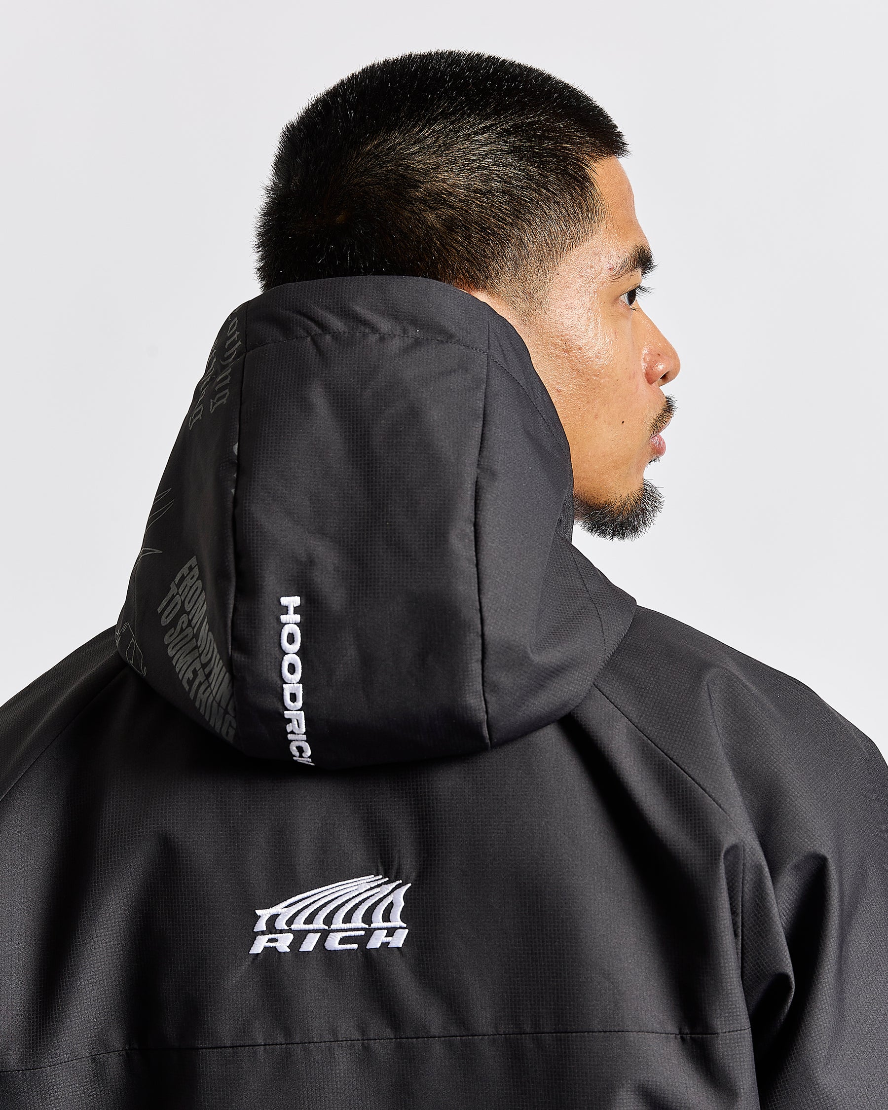 Chroma Shell Jacket - Black/White