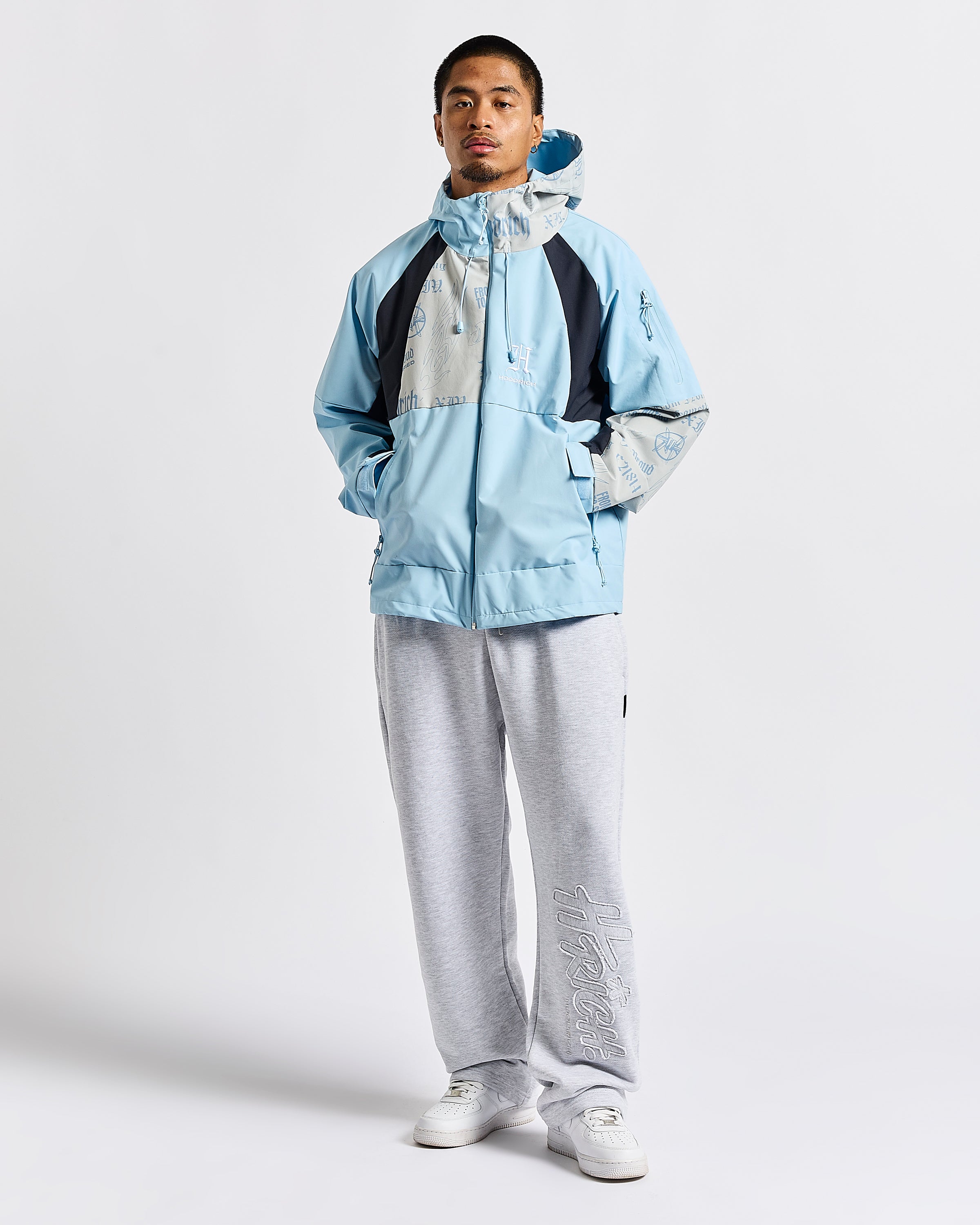 Giacca Chroma Shell - Blu/Bianco