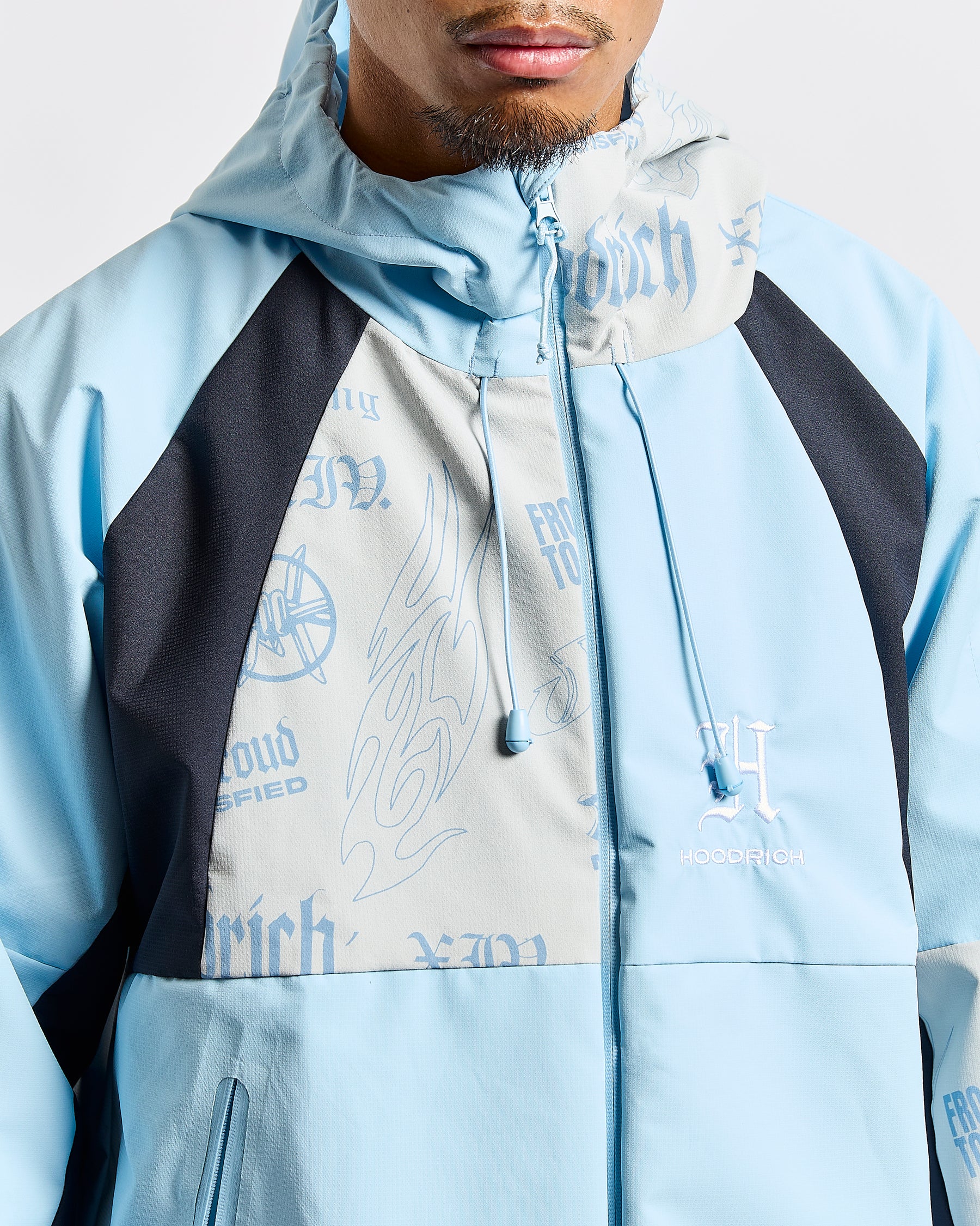 Chroma Shell Jacket - Blue/White