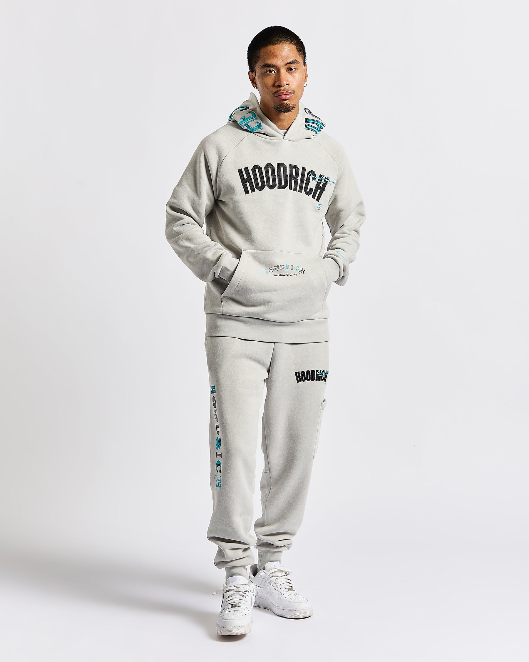 Heat Jogger - Light Grey/Black/Blue