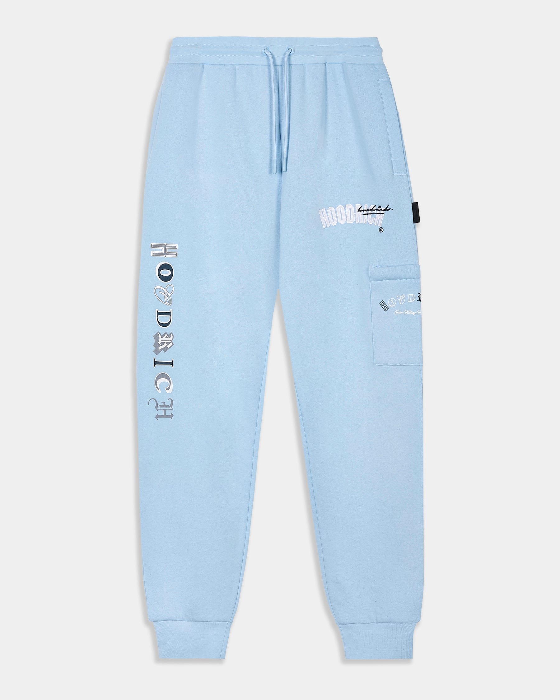 Heat Joggers - Blue/White