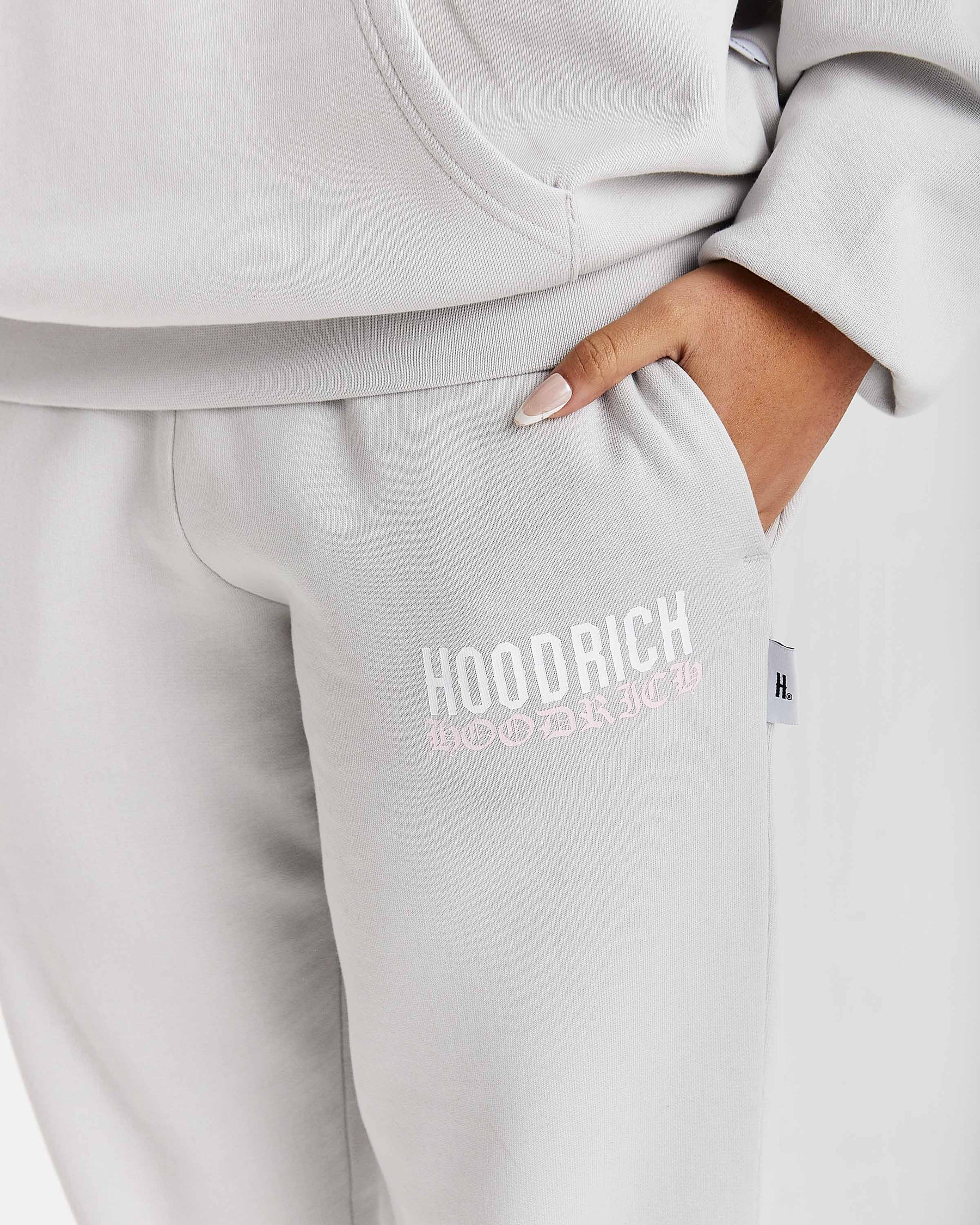 Pantaloni da jogging Flex - Grigio/Bianco/Rosa