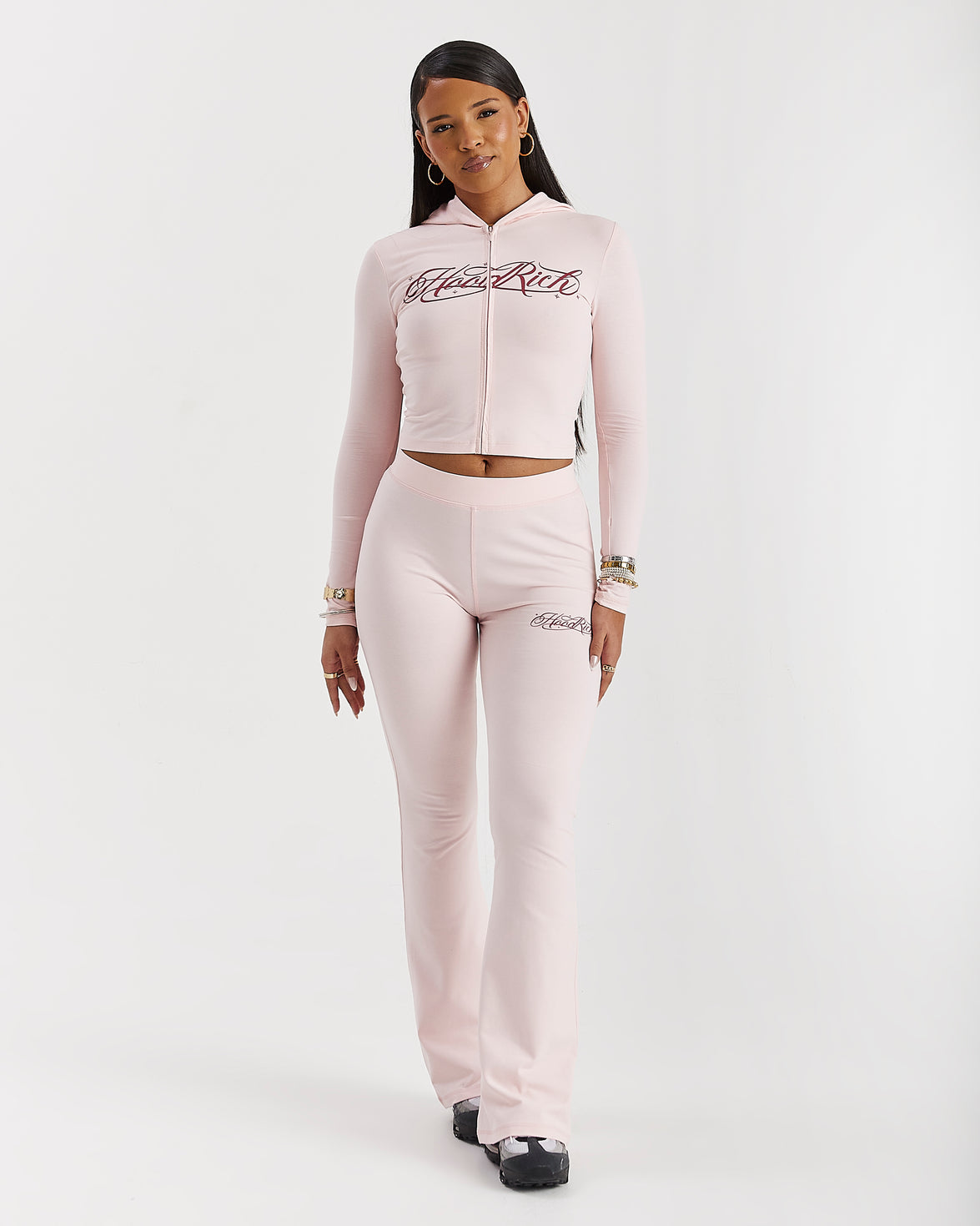 Solace Fitted Zip Top - Pink