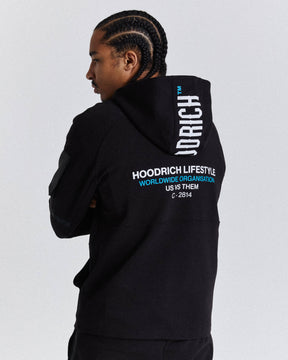 Circuit Hoodie - Black/White/Blue