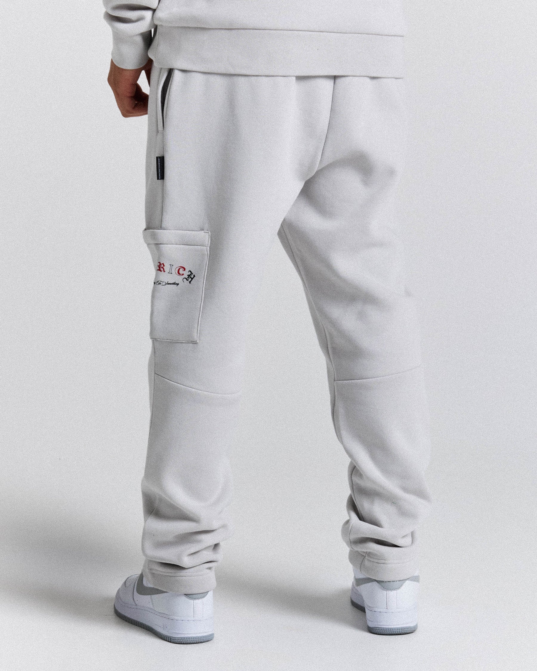 Stature Joggers - Grey/Black/Red