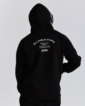 Stature Hoodie - Black/White/Grey