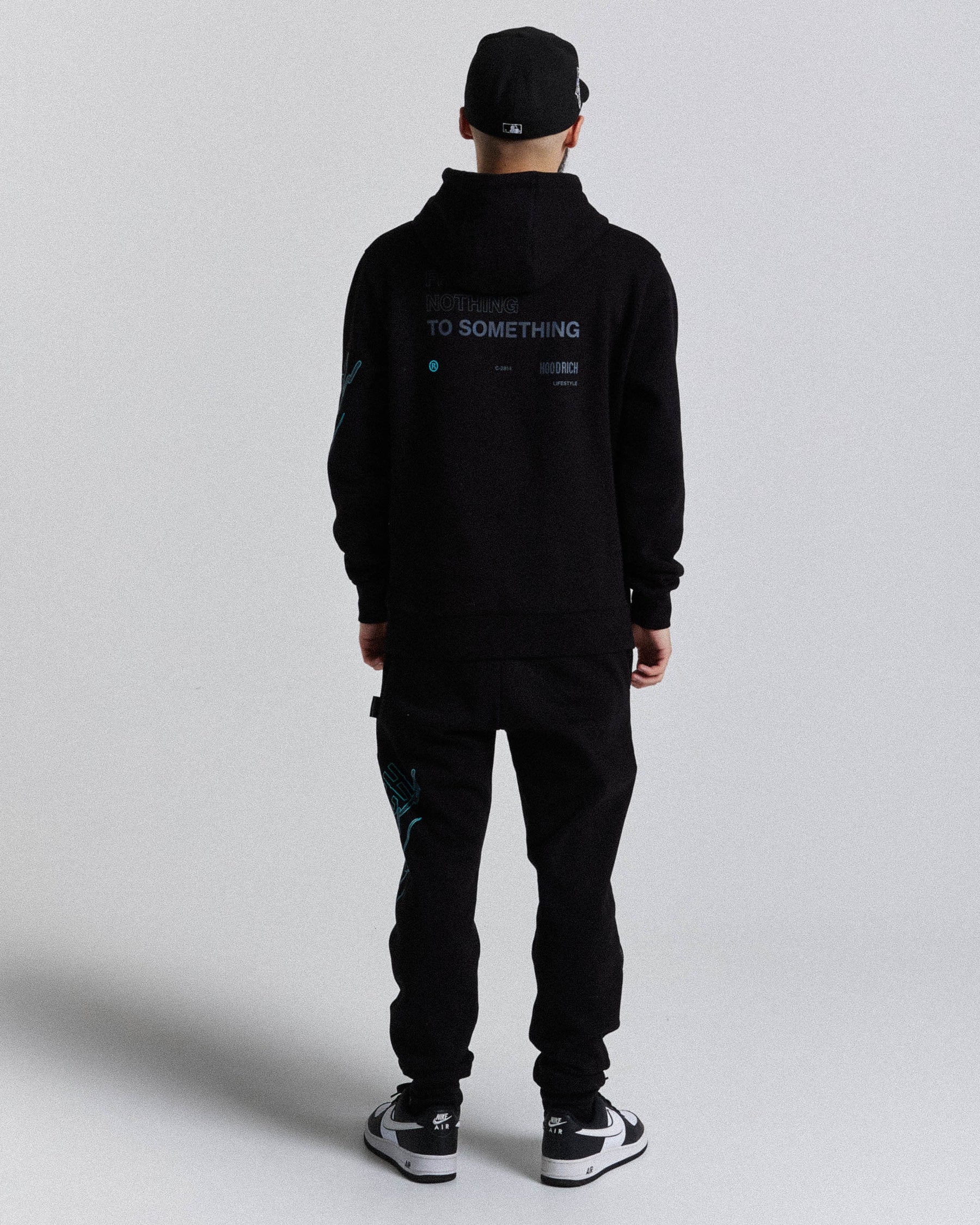 Tycoon Hoodie - Black/Grey/Blue