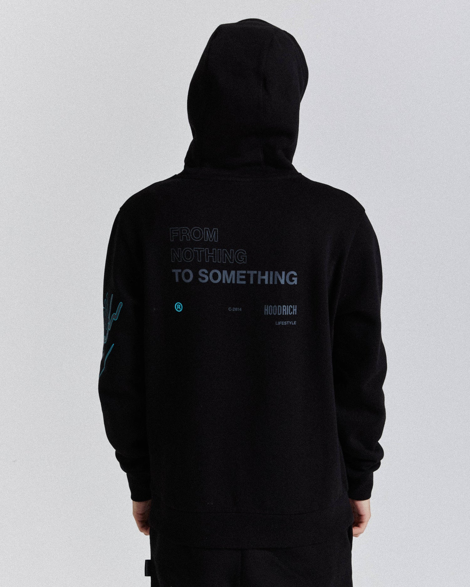 Tycoon Hoodie - Black/Grey/Blue