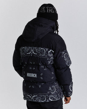 Motif Jacket - Black/White/Grey