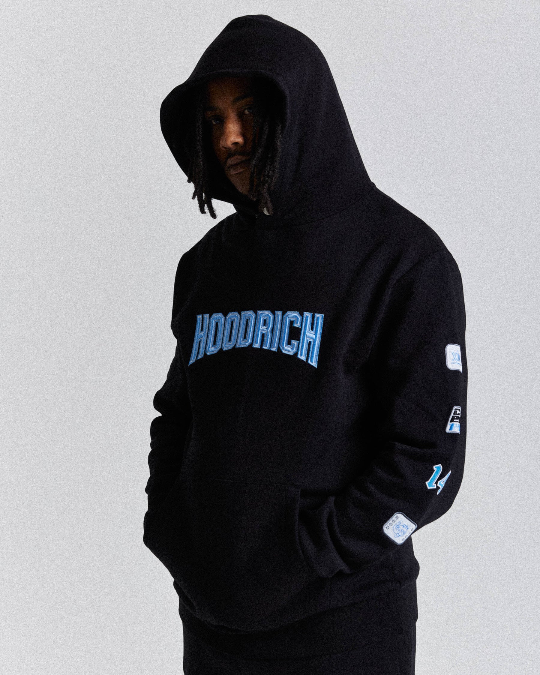 Claw Hoodie - Black/Blue/White