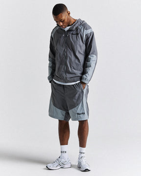 Galaxy Woven Shorts - Grey/Black