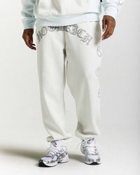 Pantaloni da jogging oversize Inkline - Grigio/Bianco