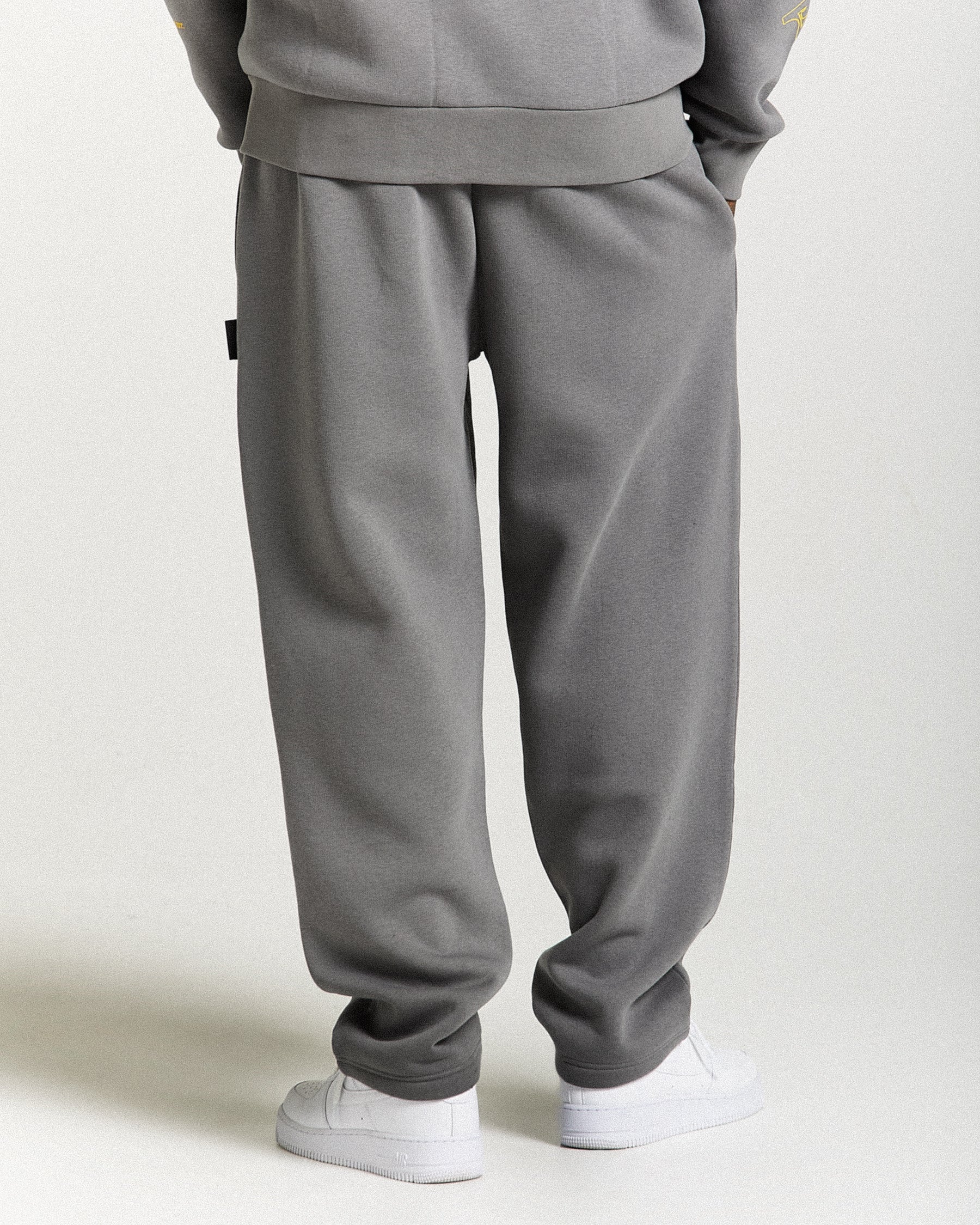 Jogger oversize Stamp Tour - Grigio/Nero/Giallo