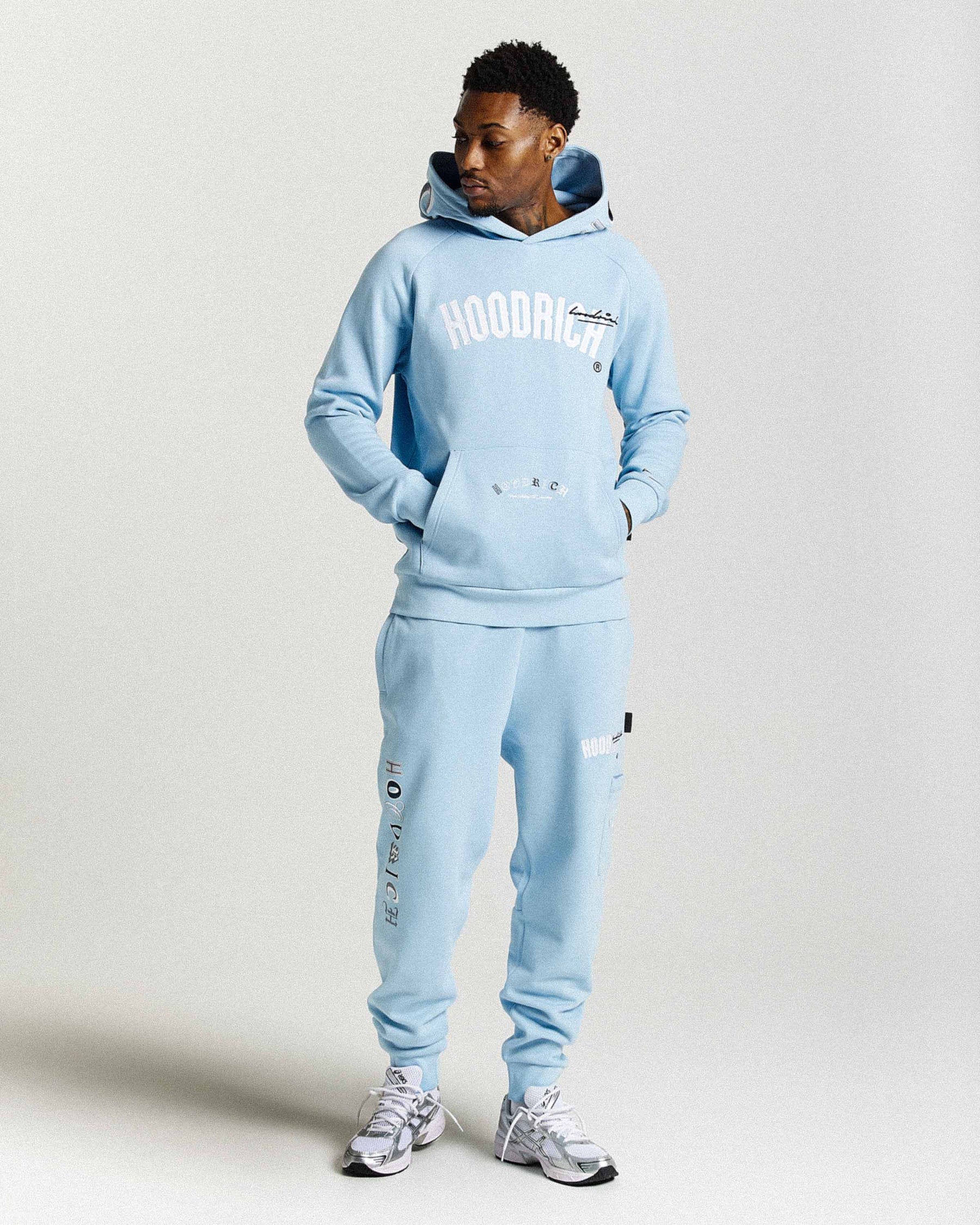 Pantaloni da jogging termici - Blu/Bianco