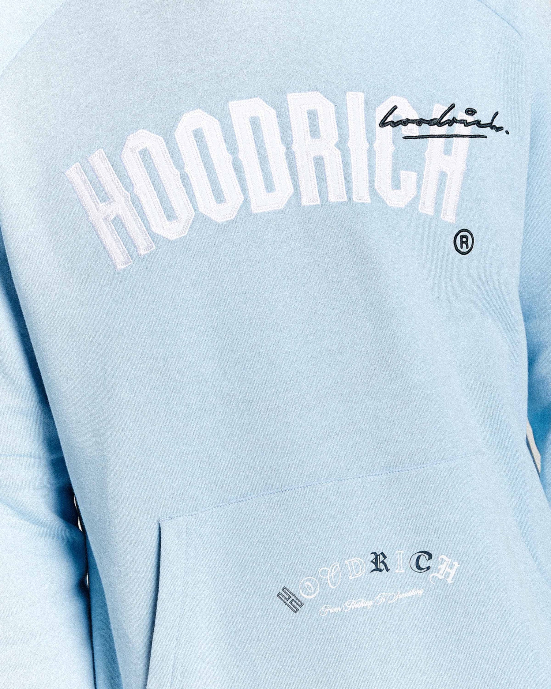 Felpa con cappuccio Heat - Blu/Bianco