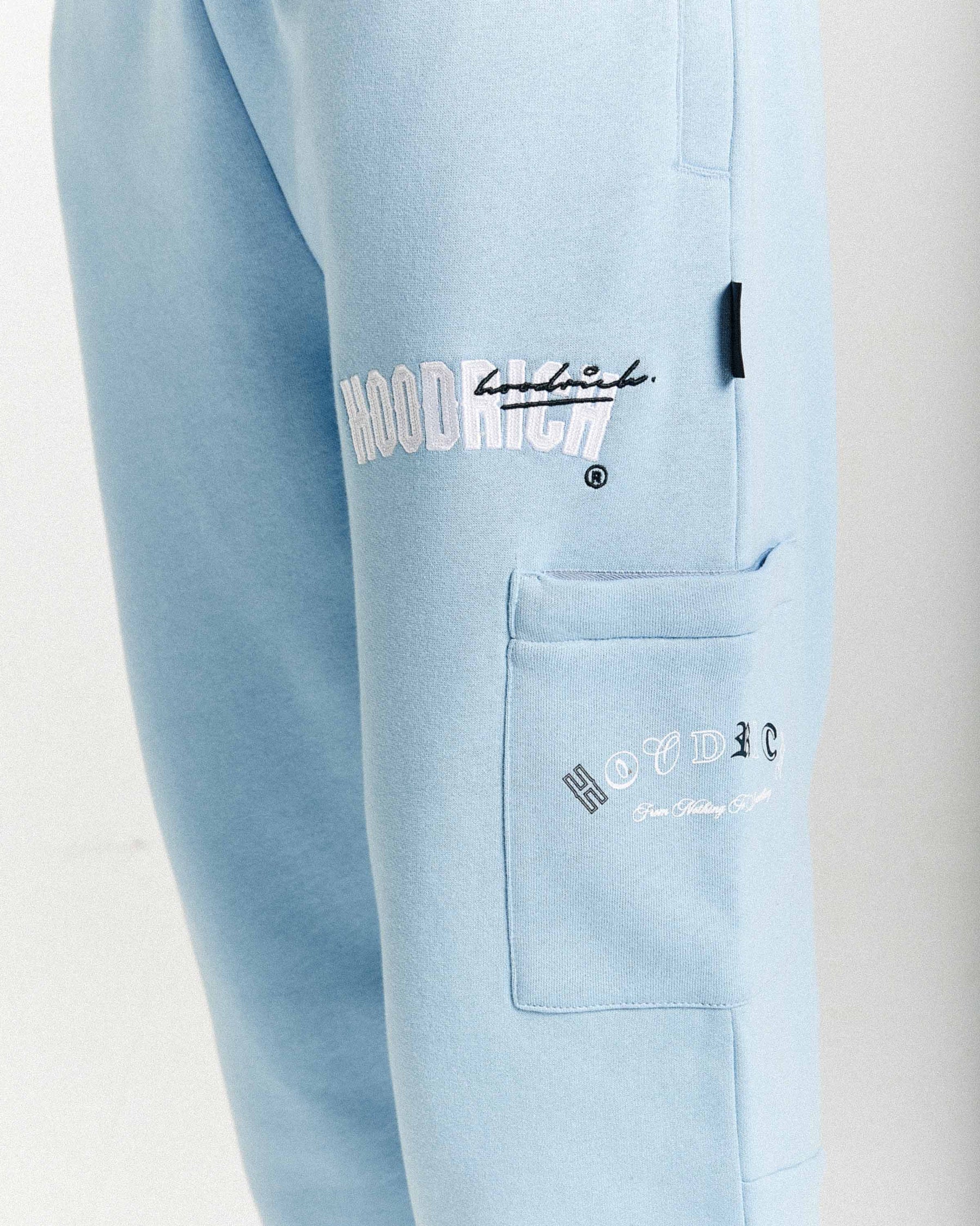 Pantaloni da jogging termici - Blu/Bianco