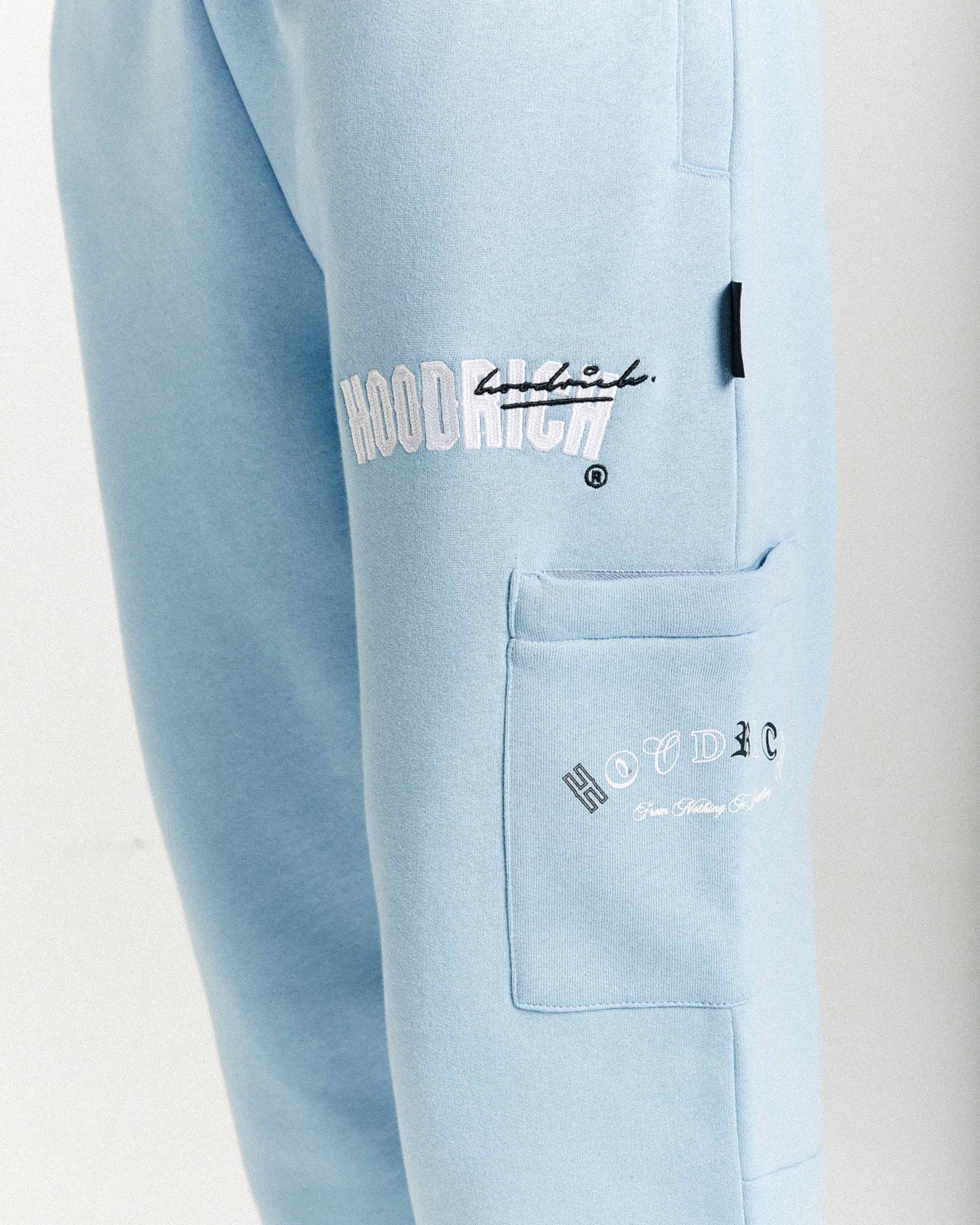 Pantaloni da jogging termici - Blu/Bianco