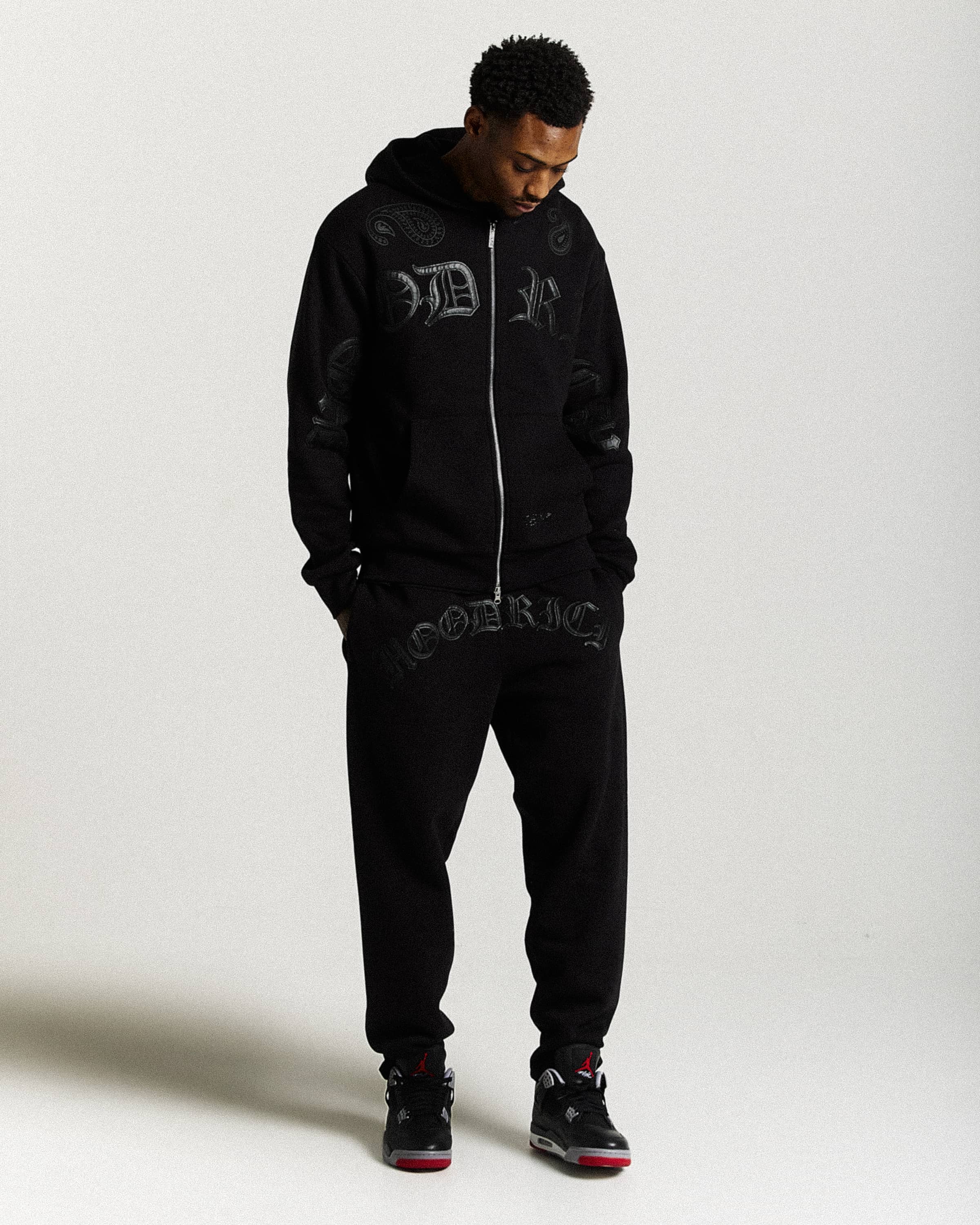 Pantaloni da jogging oversize Inkline - Nero