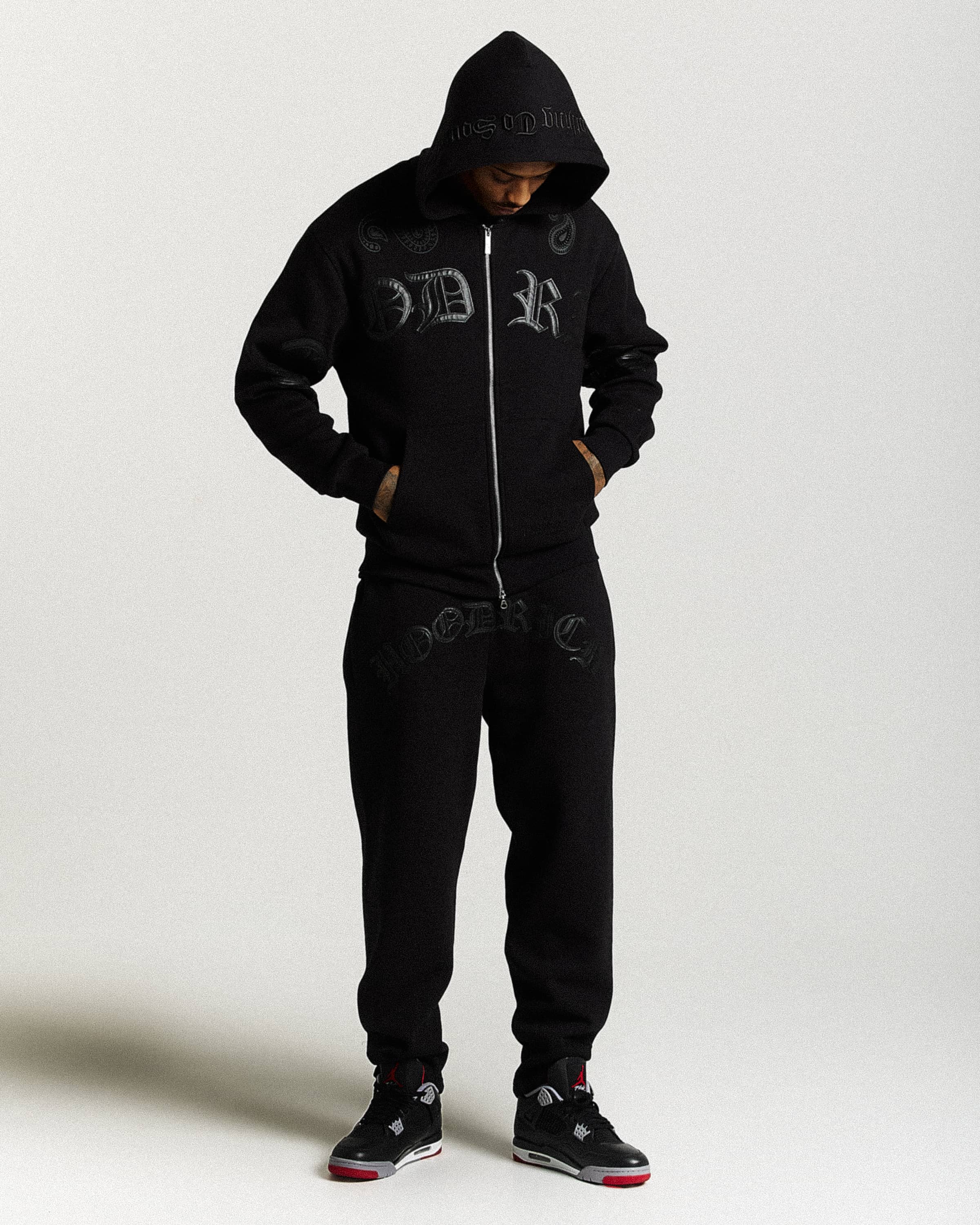 Pantaloni da jogging oversize Inkline - Nero