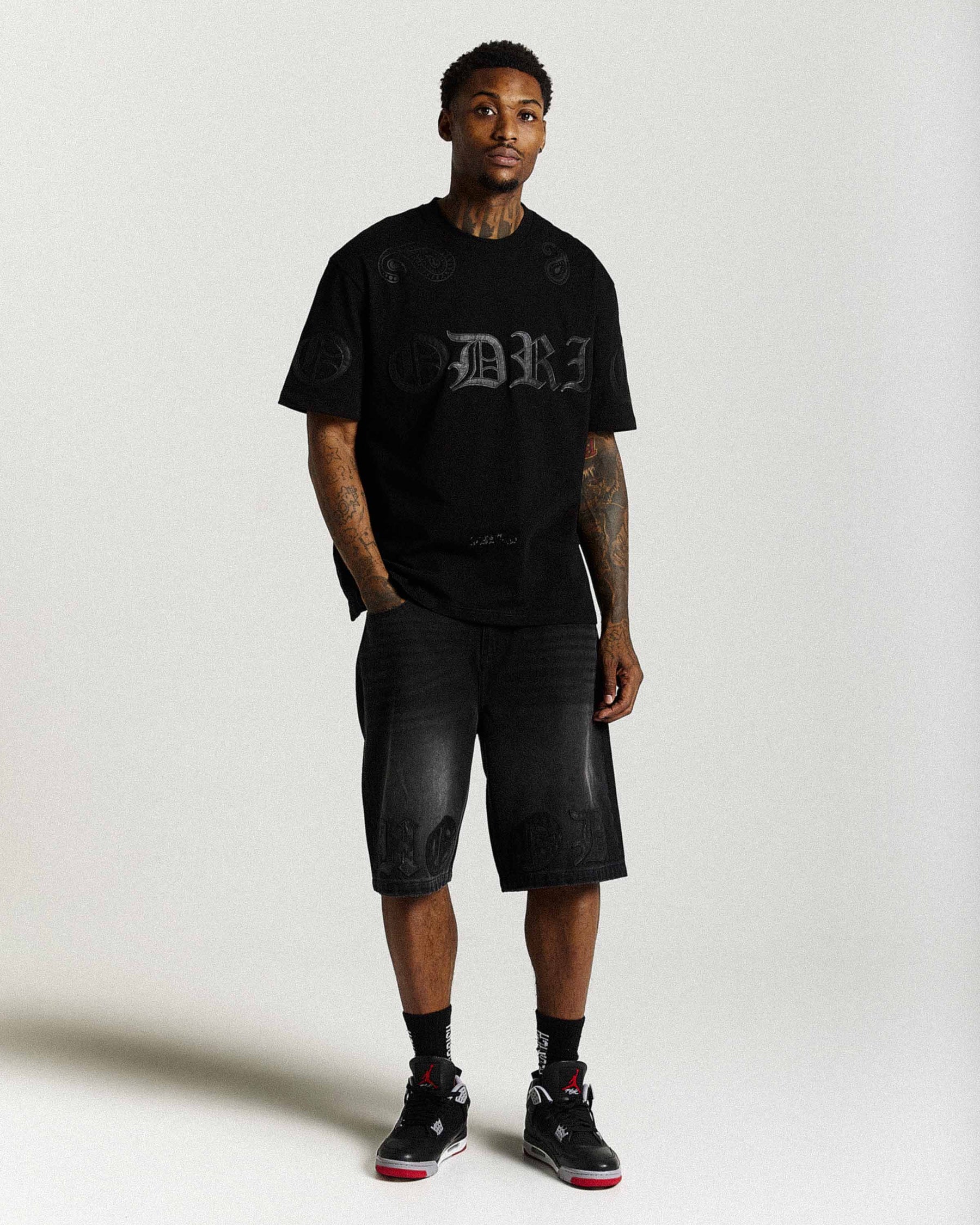Inkline Denim Jort - Lavaggio nero