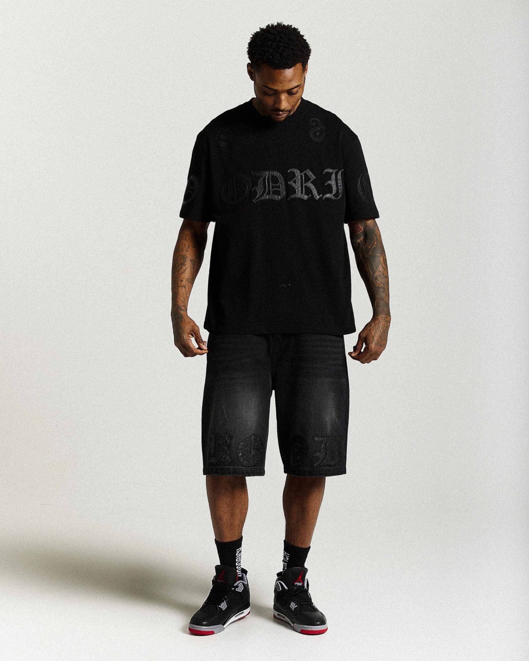 Inkline Denim Jort - Lavaggio nero