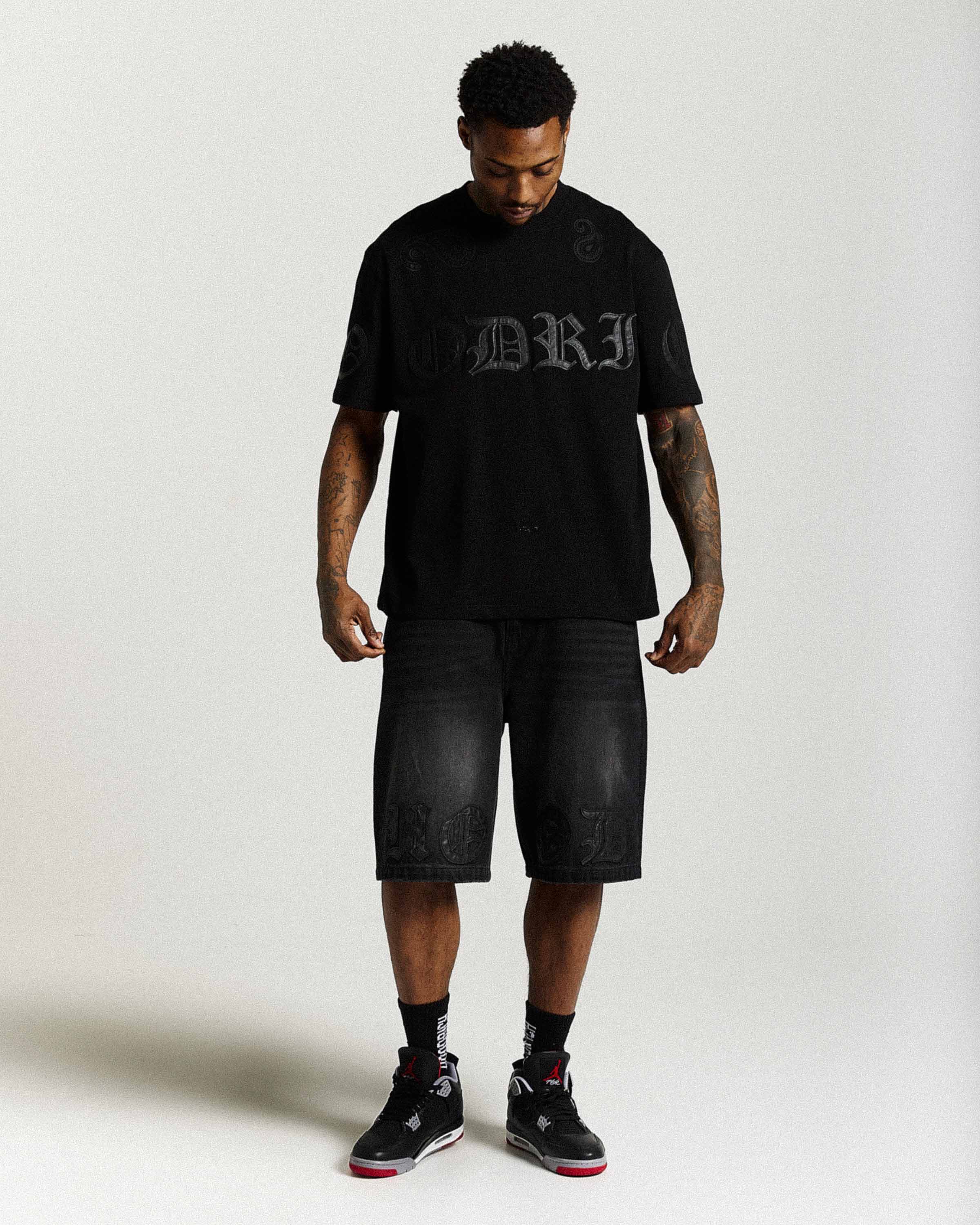 Inkline Denim Jort - Lavaggio nero