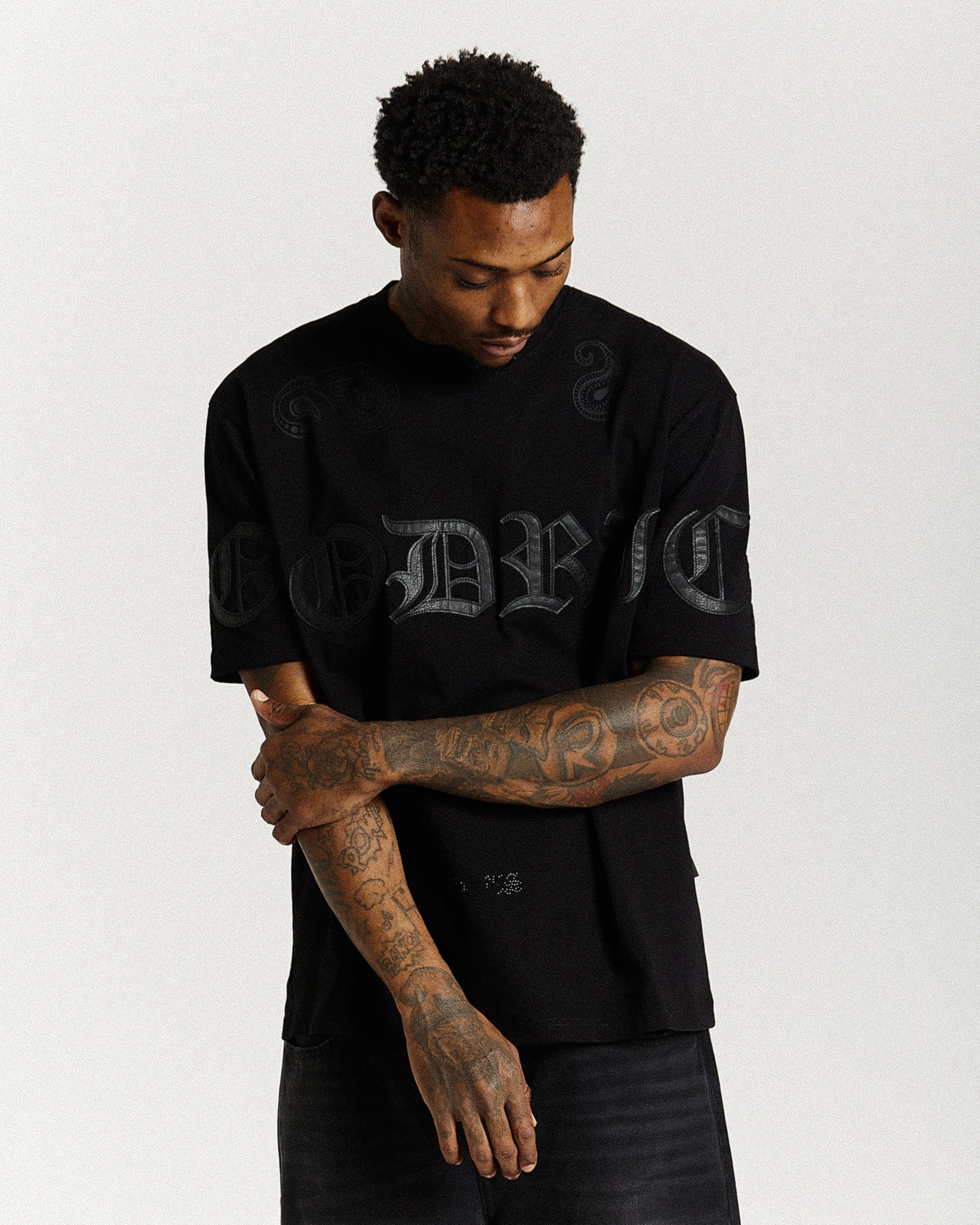 Inkline Oversized T-Shirt - Black