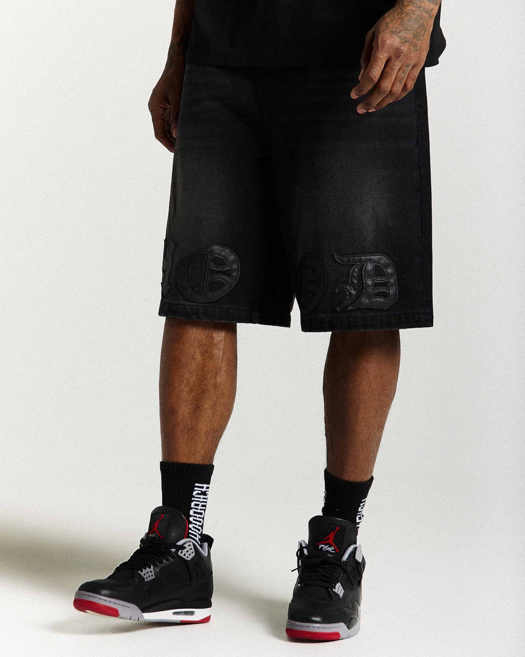 Inkline Denim Jort - Lavaggio nero
